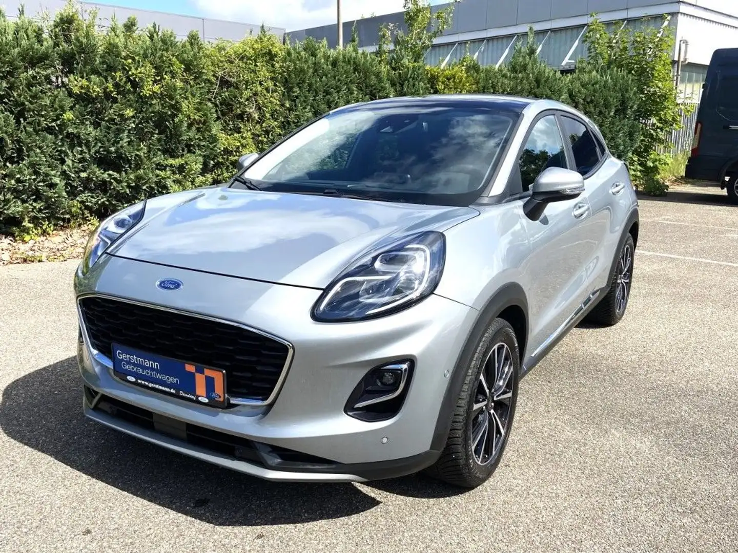 Ford Puma 1.0 EcoBoost Hybrid Aut. TITANIUM X Panorama Silber - 1