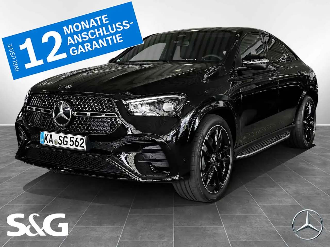 Mercedes-Benz GLE 450 d 4M Coupé AMG Standhz.+360°+LED+AHK+HuD — photo 1 of 18