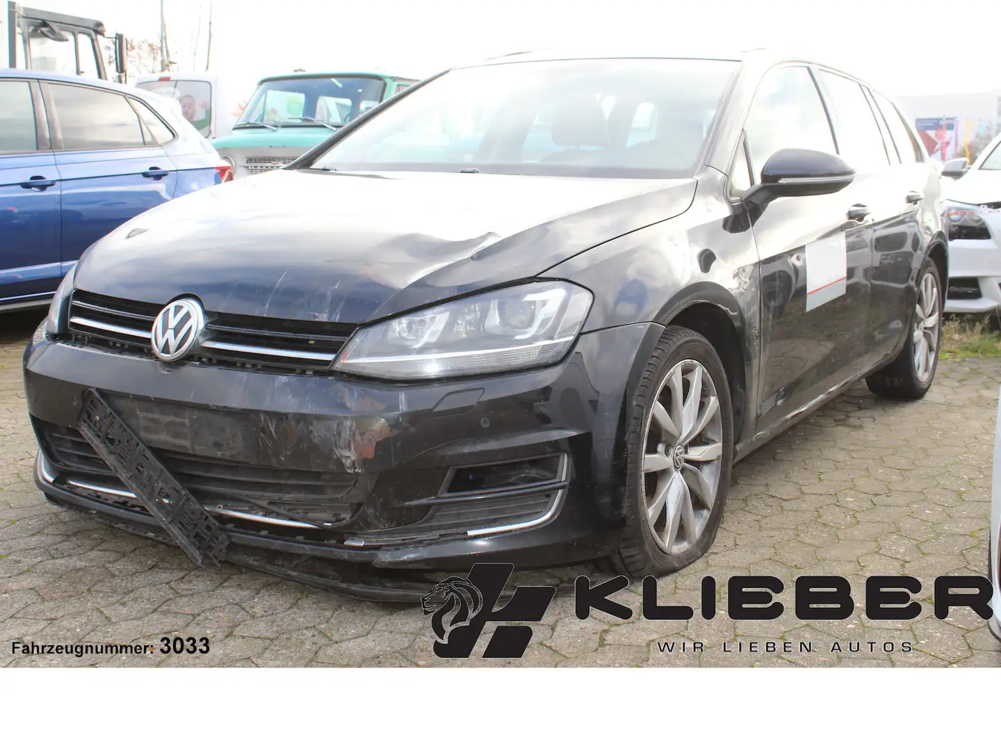 Volkswagen Golf Variant 2.0 TDI Highline UNFALL*XEN*NAV*GRA Schwarz - 1