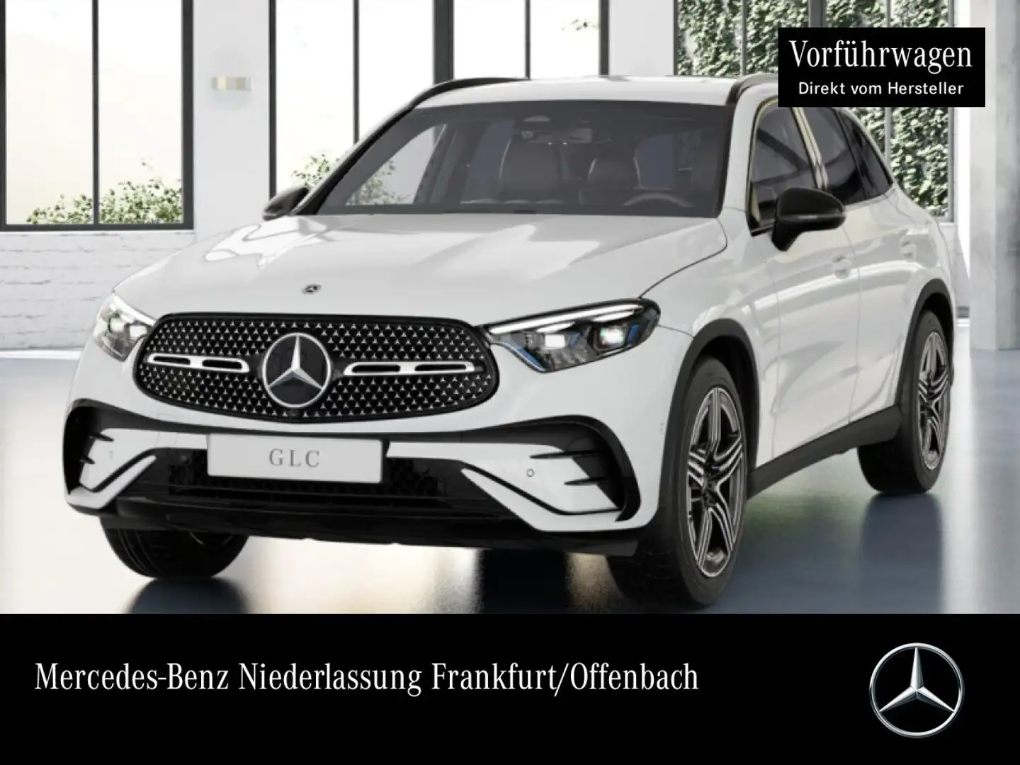 Mercedes-Benz GLC 220 d 4M AMG+NIGHT+KAMERA+KEYLESS+9G Weiß - 1