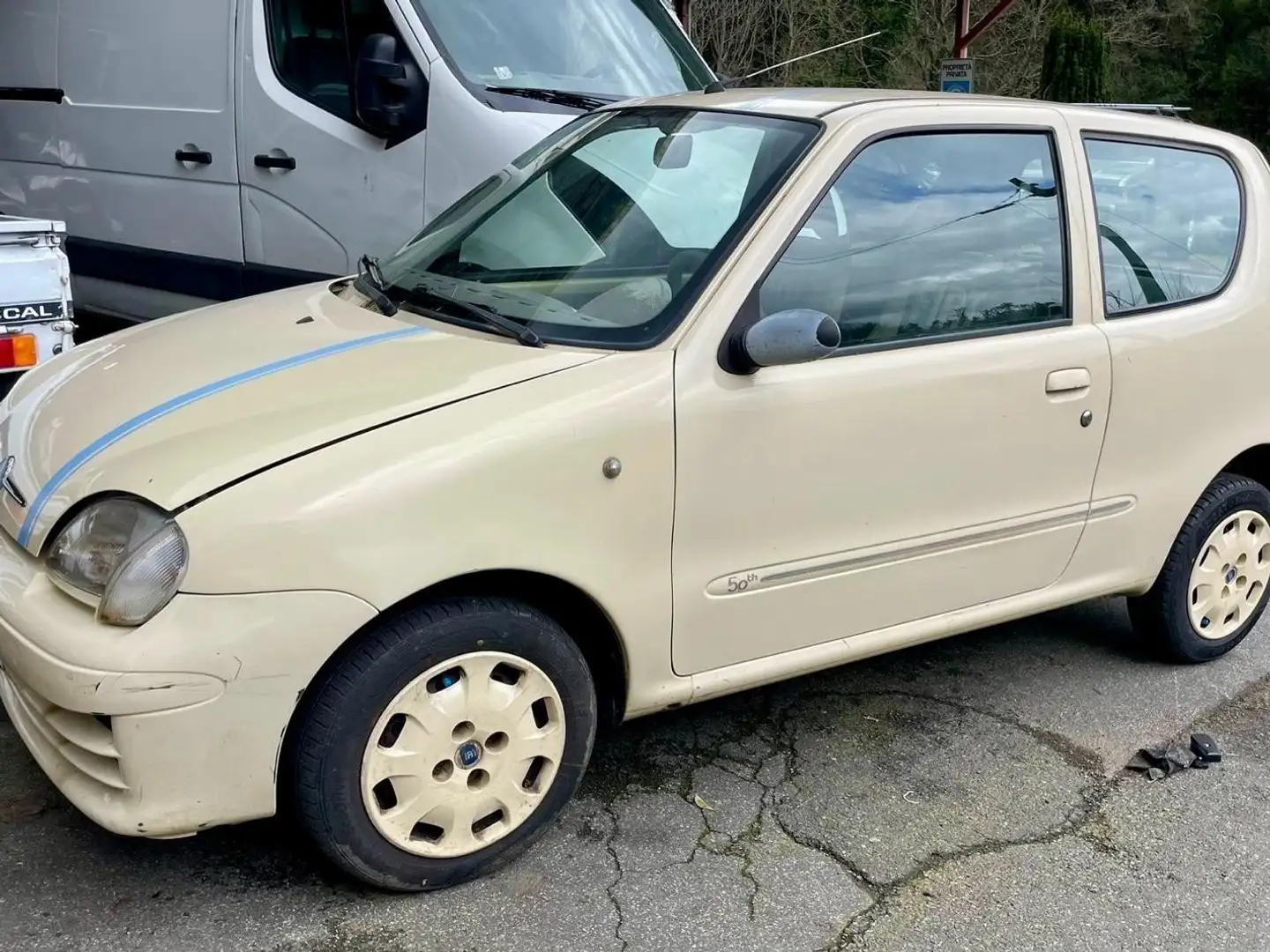 Fiat Seicento 1.1 Actual abs Jaune - 2