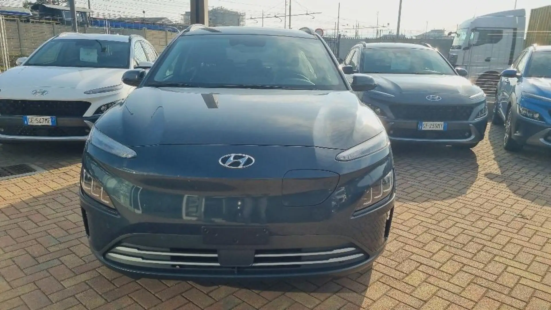 Hyundai KONA EV 64 kWh Exclusive Grigio - 1