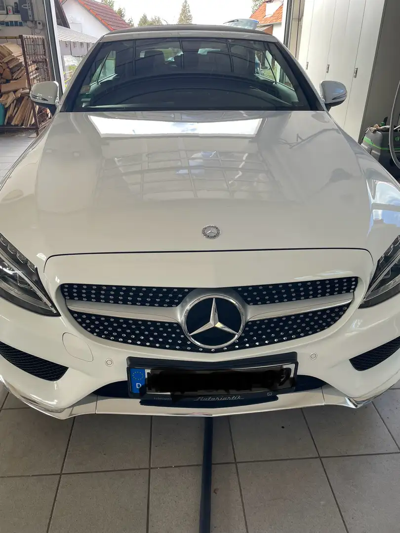 Mercedes-Benz C 300 Cabrio 9G-TRONIC AMG Line Blanc - 1