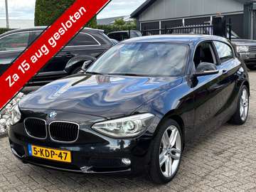 1-serie 116i Sport Upgrade Edition 2013 Zwart NL A