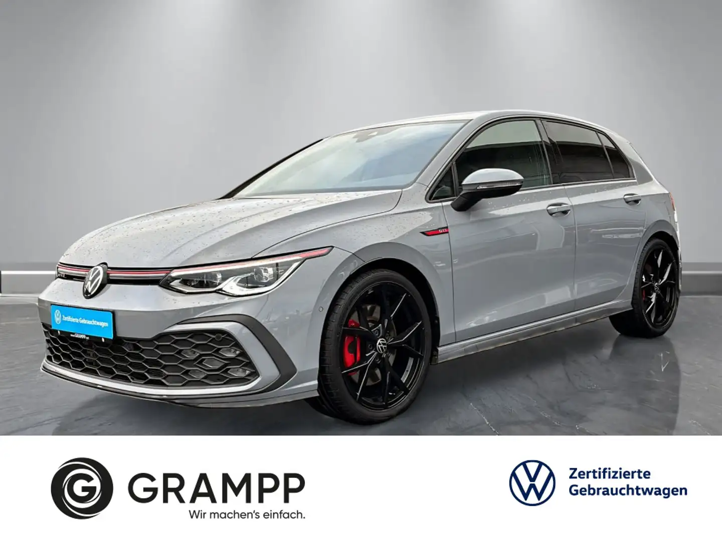 Volkswagen Golf GTI +LED-MATRIX+KAMERA+ASSISTS+KEYLESS+LEDE Grau - 1