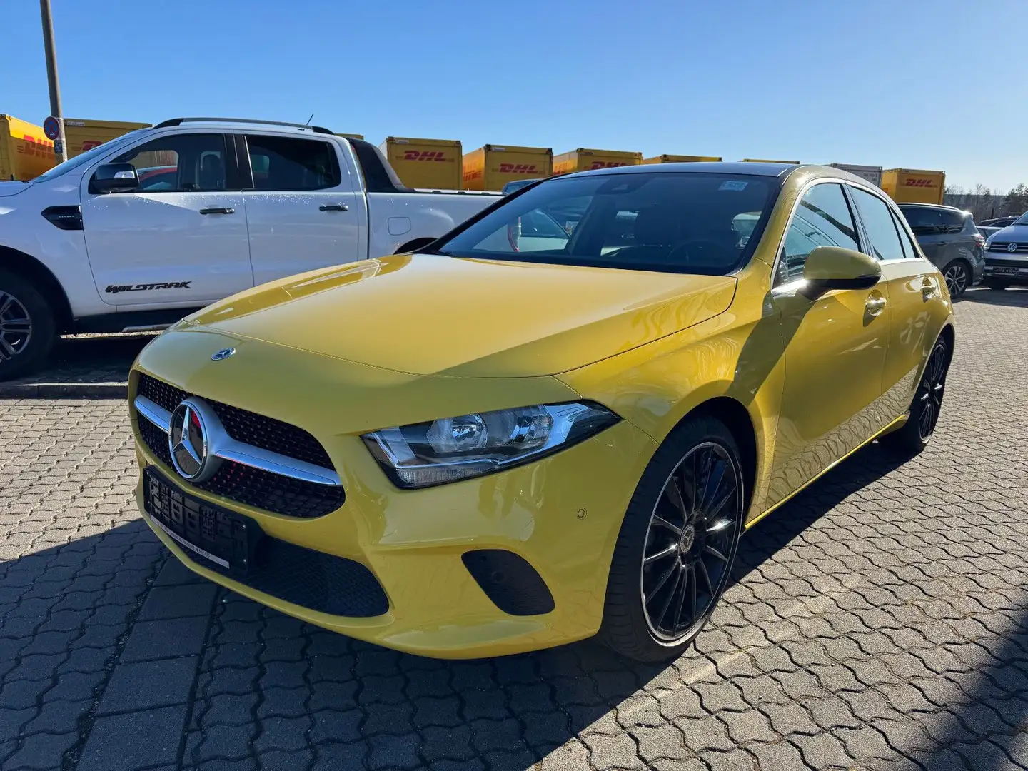Mercedes-Benz A 180 d Style AMG Navi Panorama SHD Giallo - 1