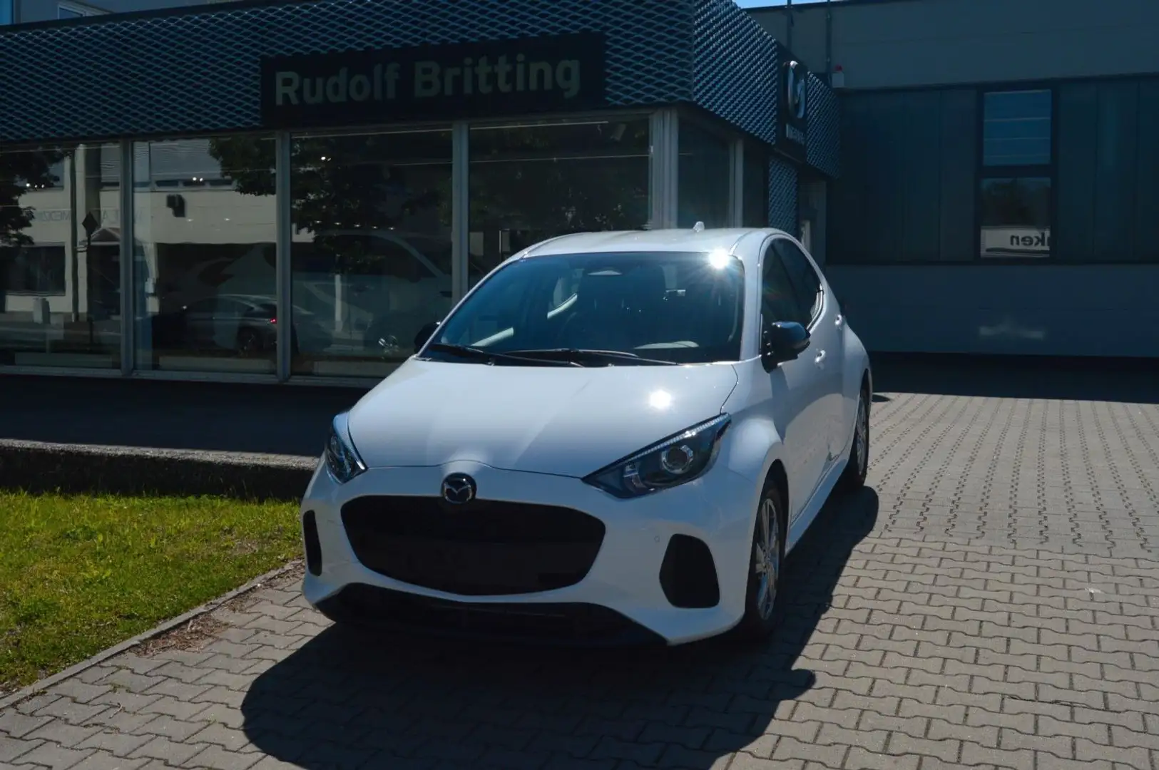 Mazda 2 Hybrid 116PS Exclusive-Line Modell 2024 Wit - 2