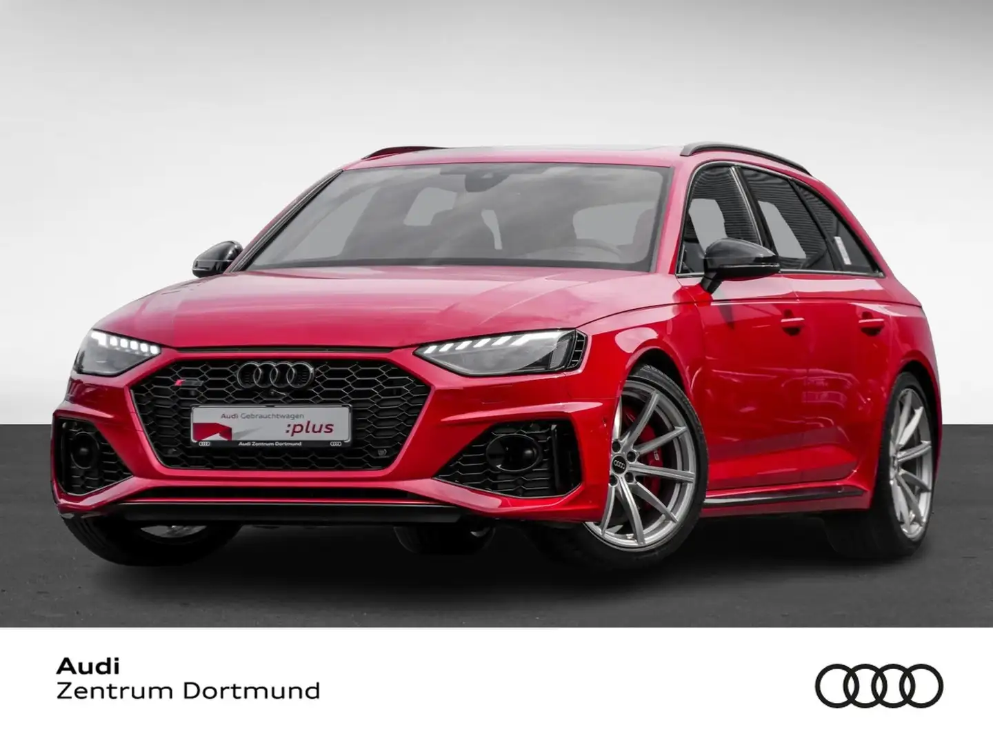 Audi RS4 RS 4 Avant quattro BLACKPAK PANO B&O 360CAM LM19 Rot - 1