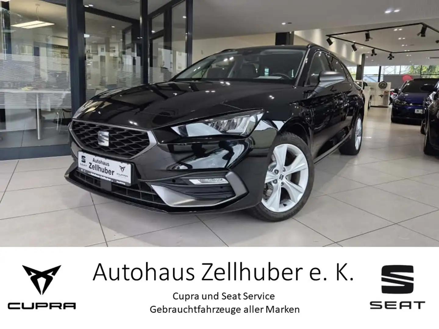 SEAT Leon ST1.4 eHybrid DSG FR *AHK*Navi*Full Link* Schwarz - 1