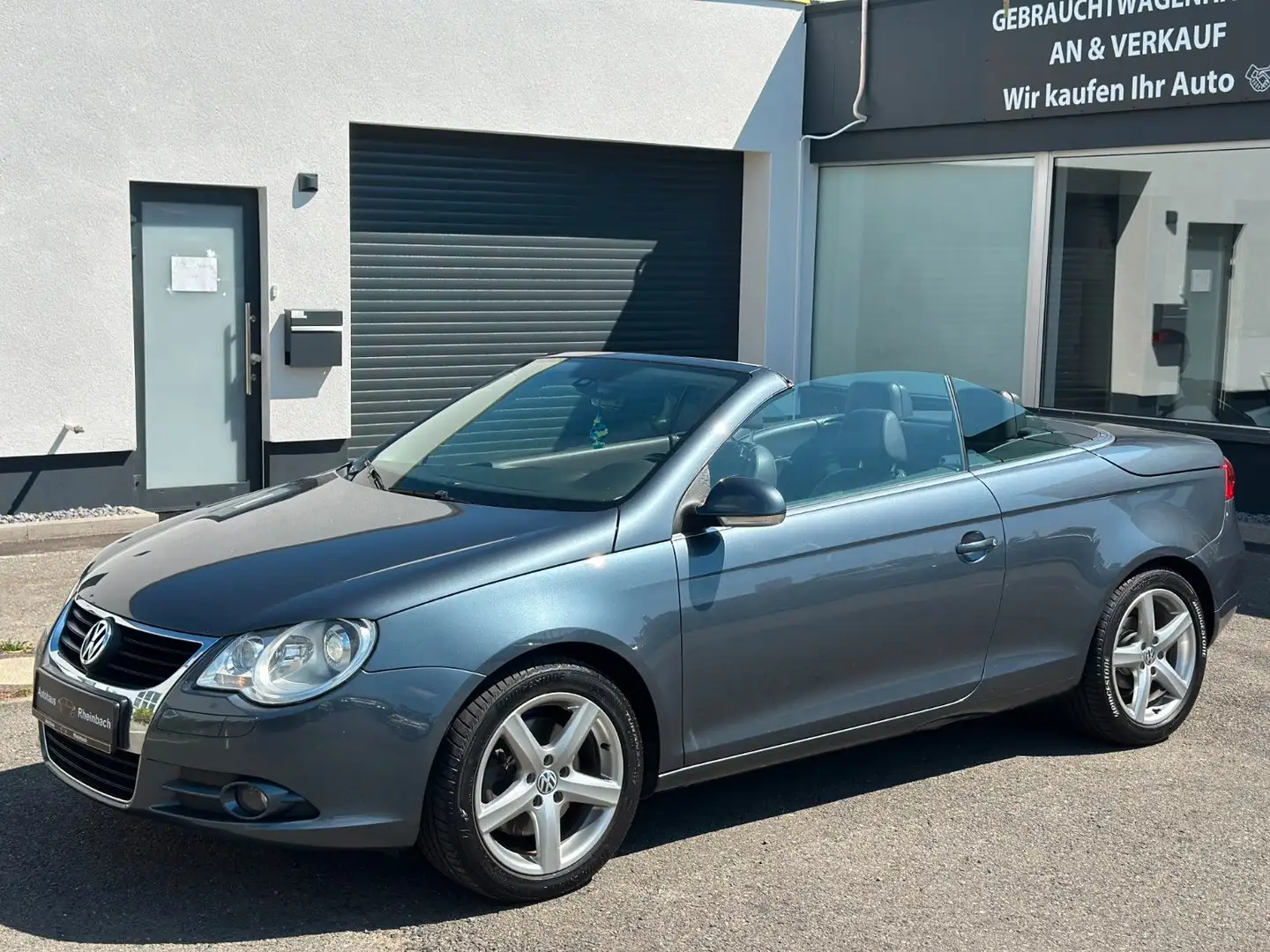 Volkswagen Eos 2.0 TDI CABRIO/VOLL VW SERVICE /KLIMA/PDC Grau - 2