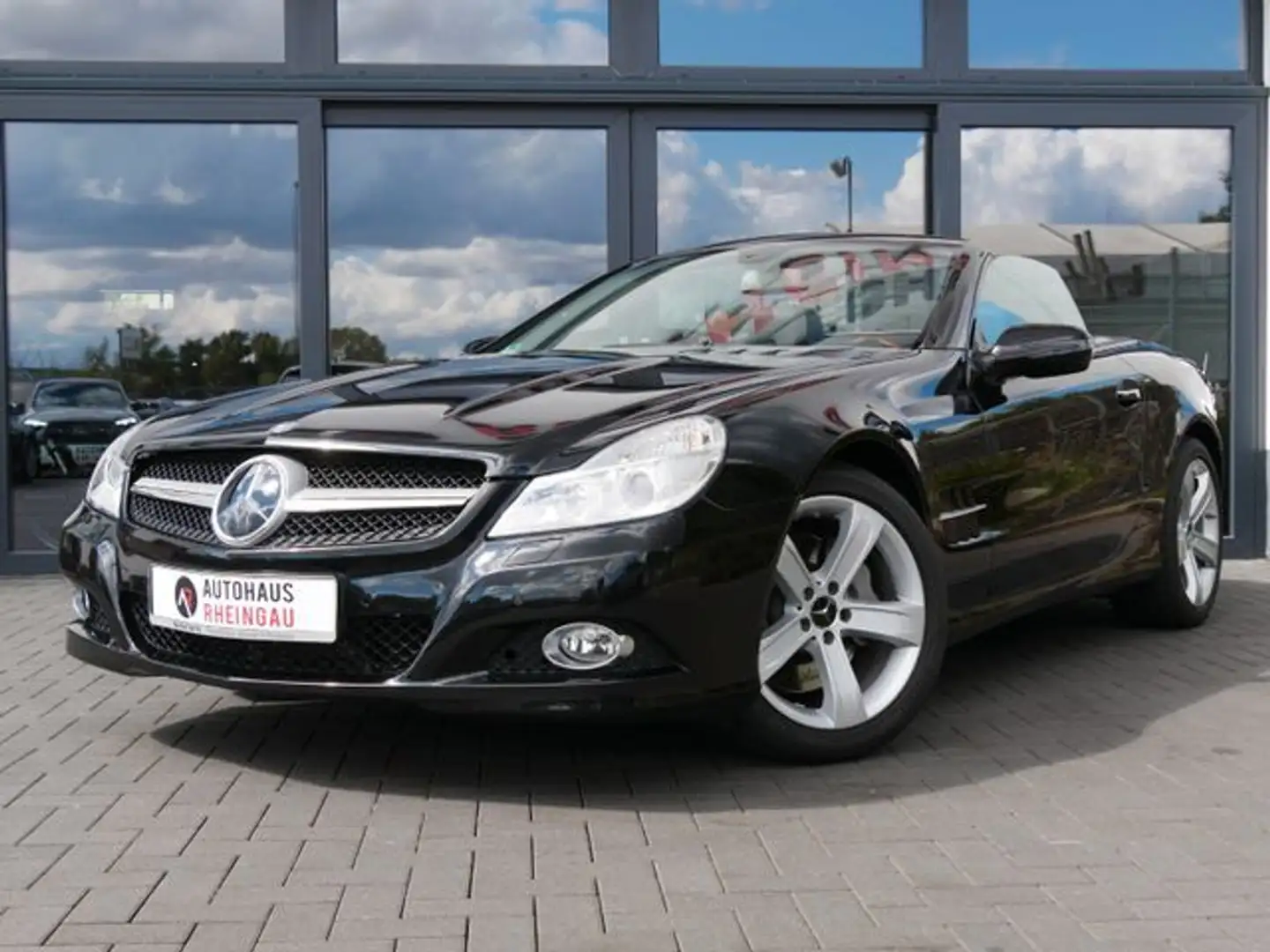 Mercedes-Benz SL 500 DEUTSCH 60TKM U-FREI LIEBHABER Schwarz - 2