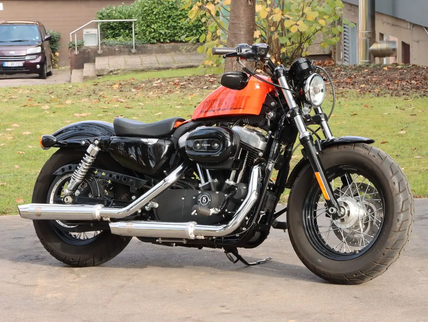 Harley-Davidson Sportster XL1200X Forty Eight 48| PENZL| 2. Hand Oranžová - 1