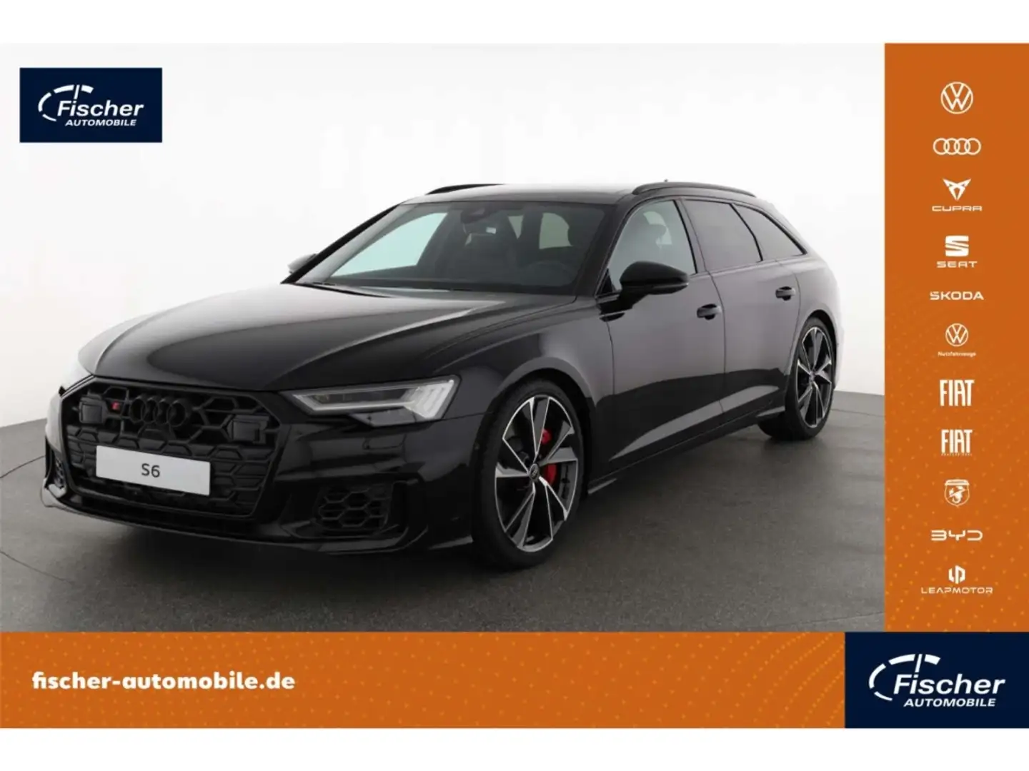 Audi S6 Avant TDI quattro LP: 97.123,- /Head-up/Pano/B&O S Schwarz - 1