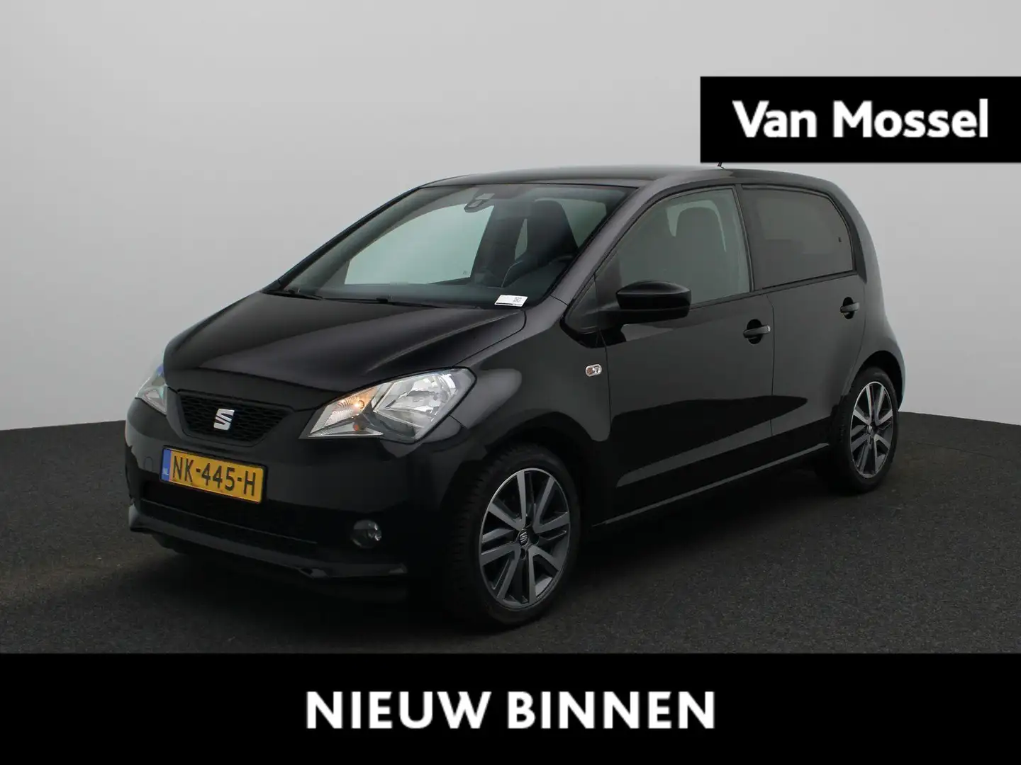SEAT Mii 1.0 Sport Connect | Parkeersensoren | Airco | Zwart - 1
