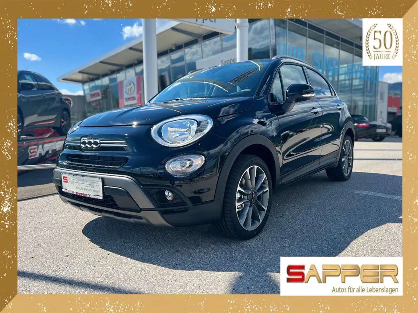Fiat 500X Hybid 130 7-Gang DCT Cross Schwarz - 1