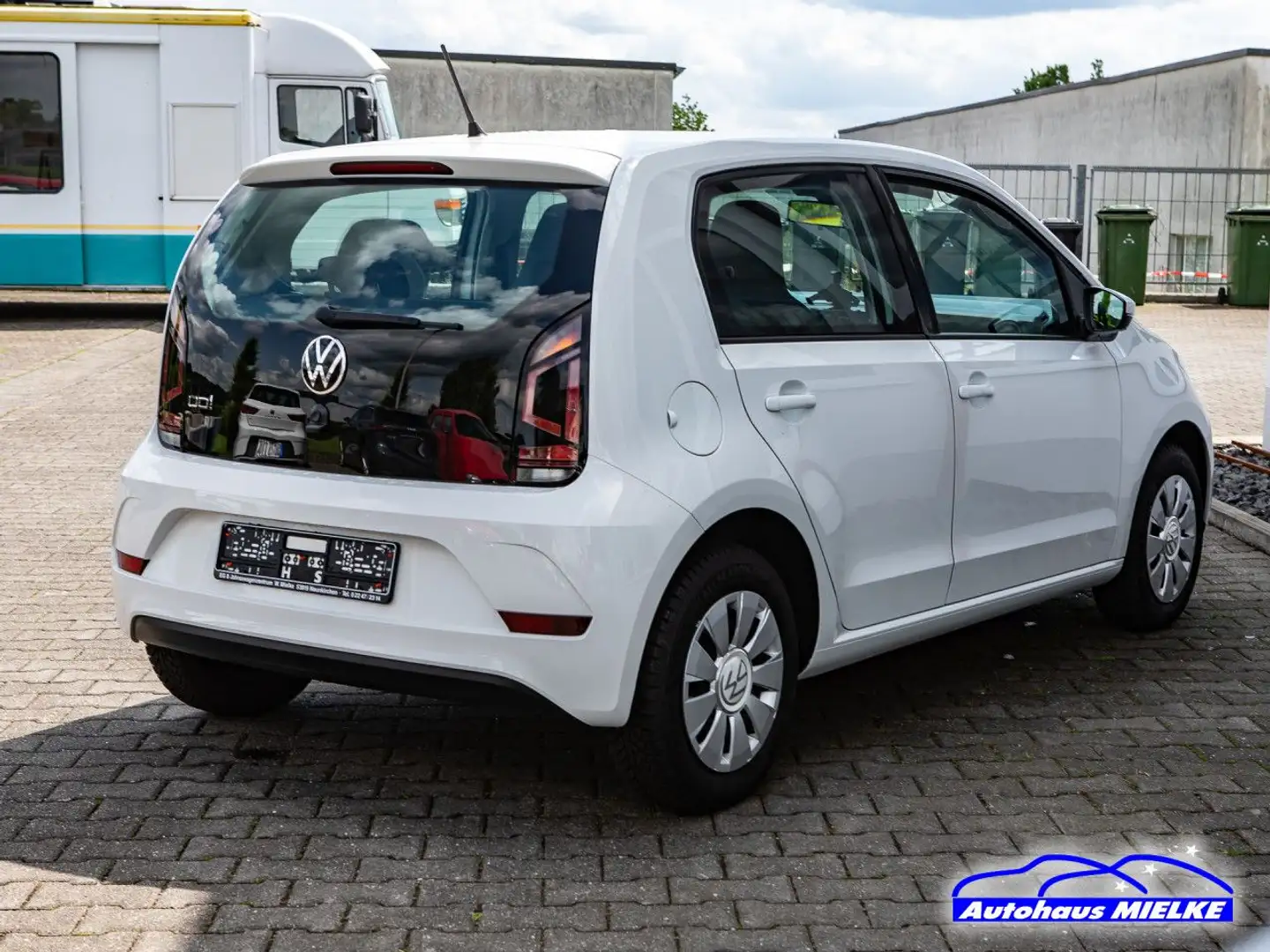 Volkswagen up! 1.0 4-türig Klima/App/BT/DAB/Spurhalte Navi Blanc - 2
