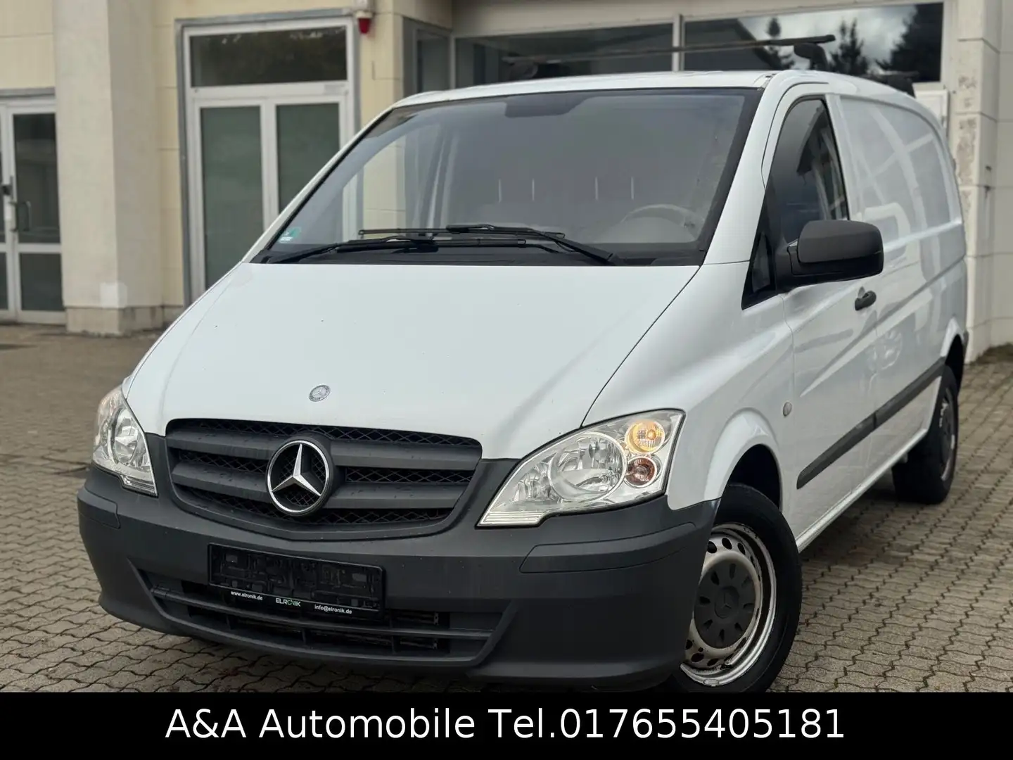 Mercedes-Benz Vito 113 CDI Kasten kompakt Klima TÜV Weiß - 2