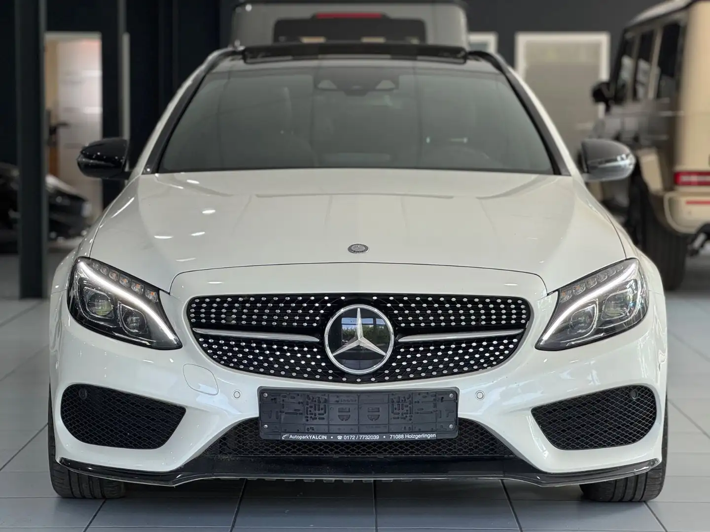 Mercedes-Benz C 43 AMG C450/C43 AMG *PANO*BURM*MMRY*19AMG*NIGHT*AMBI-L* Bianco - 2