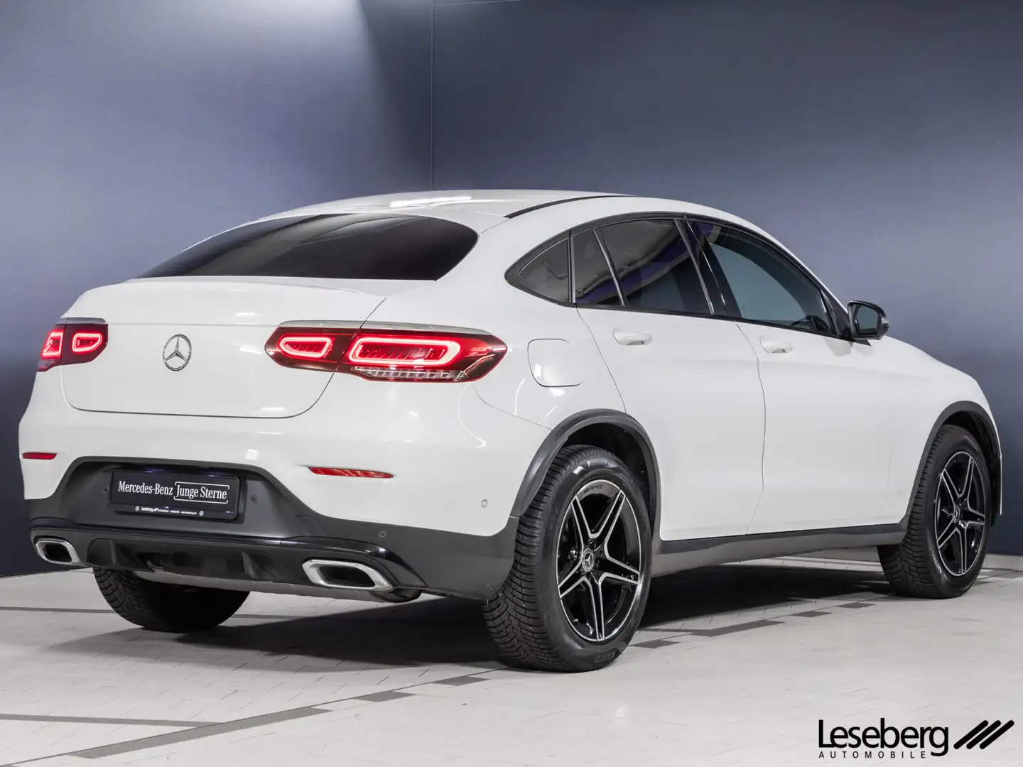 Mercedes-Benz GLC 200 GLC 200 4M Coupé AMG Night/LED/AHK/ 360°-Kamera/ Weiß - 2