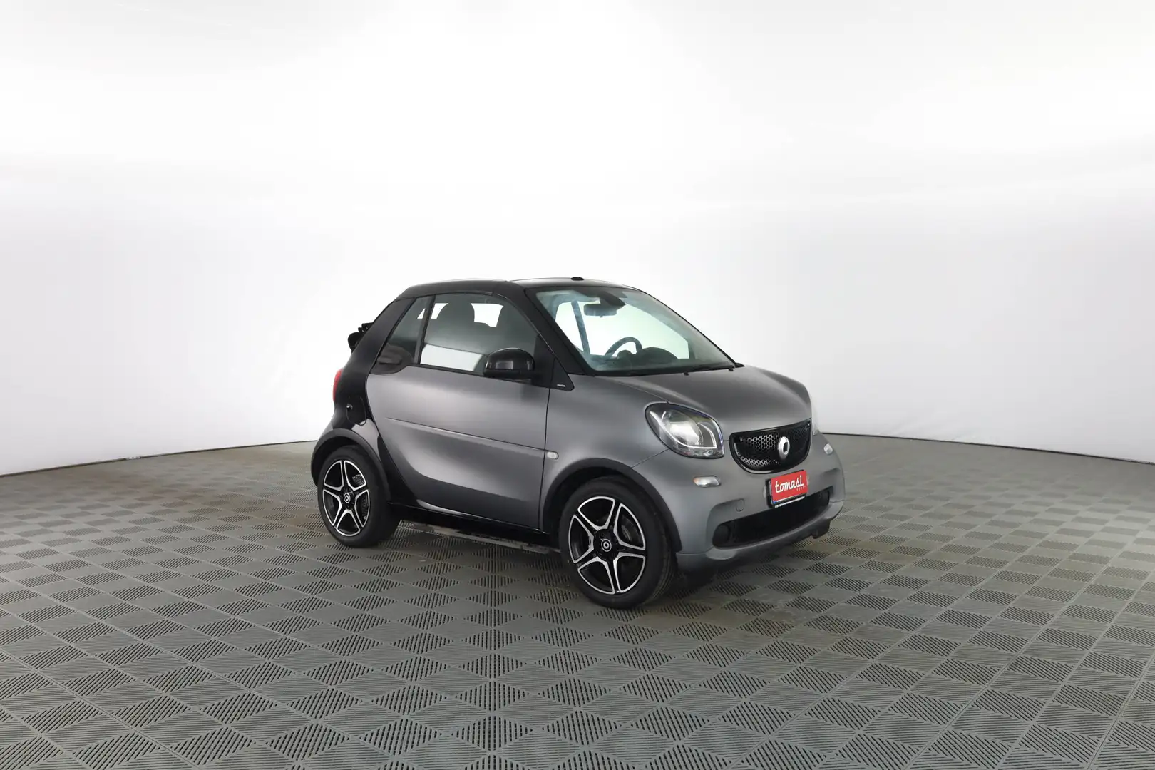 smart forTwo 70 1.0 twinamic cabrio Passion Grigio - 2