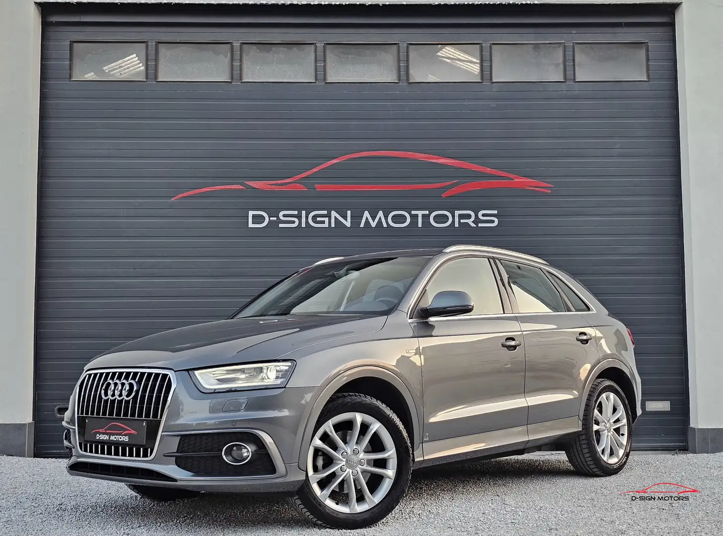 Audi Q3 1.4 TFSI S LINE (150ch) S TRONIC 2014 85.950km !! Gris - 1
