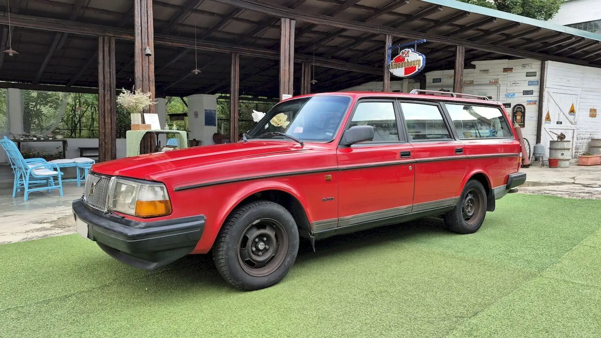 Volvo 240 2.0 cat Station Wagon Polar Rosso - 1
