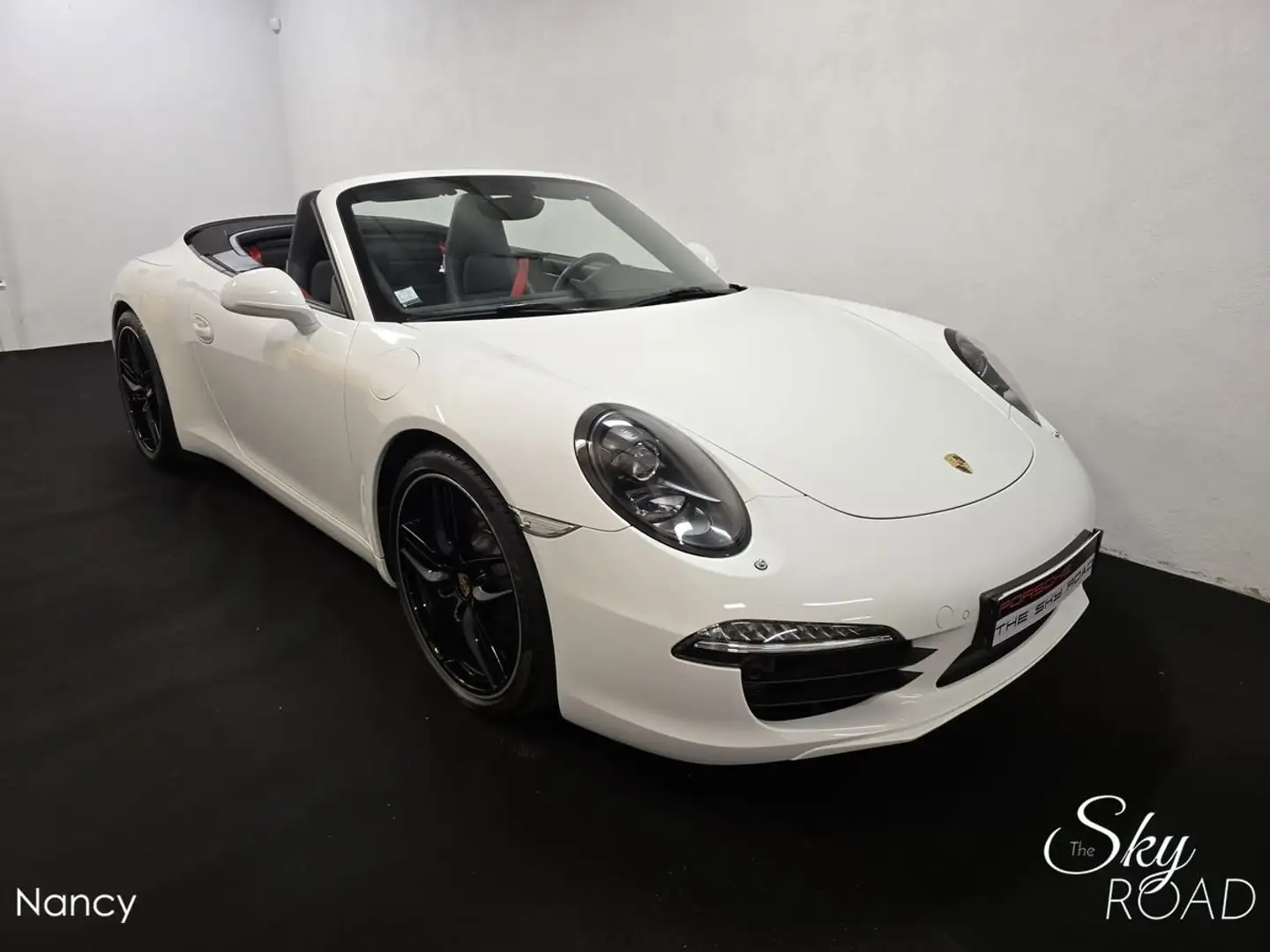 Porsche 991 911 Carrera S Cabriolet phase 1 3.8L 400cv Blanc - 1