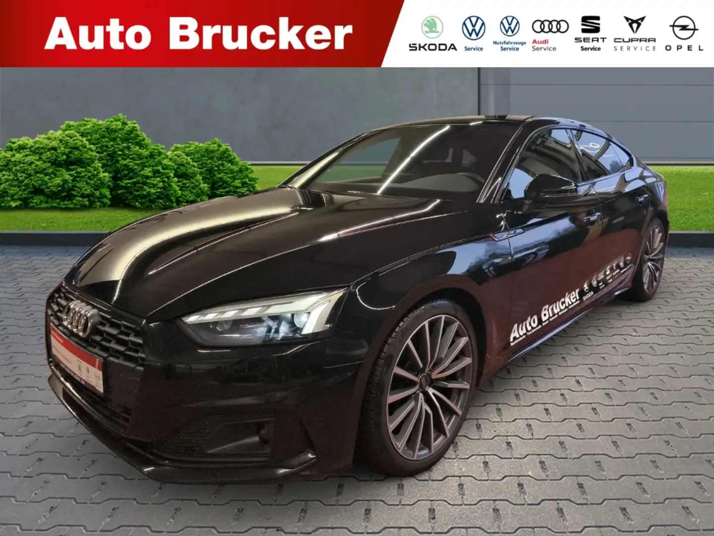 Audi A5 Sportback 40 TDI advanced 2.0+Navi+S-Line int+Aluf Schwarz - 1