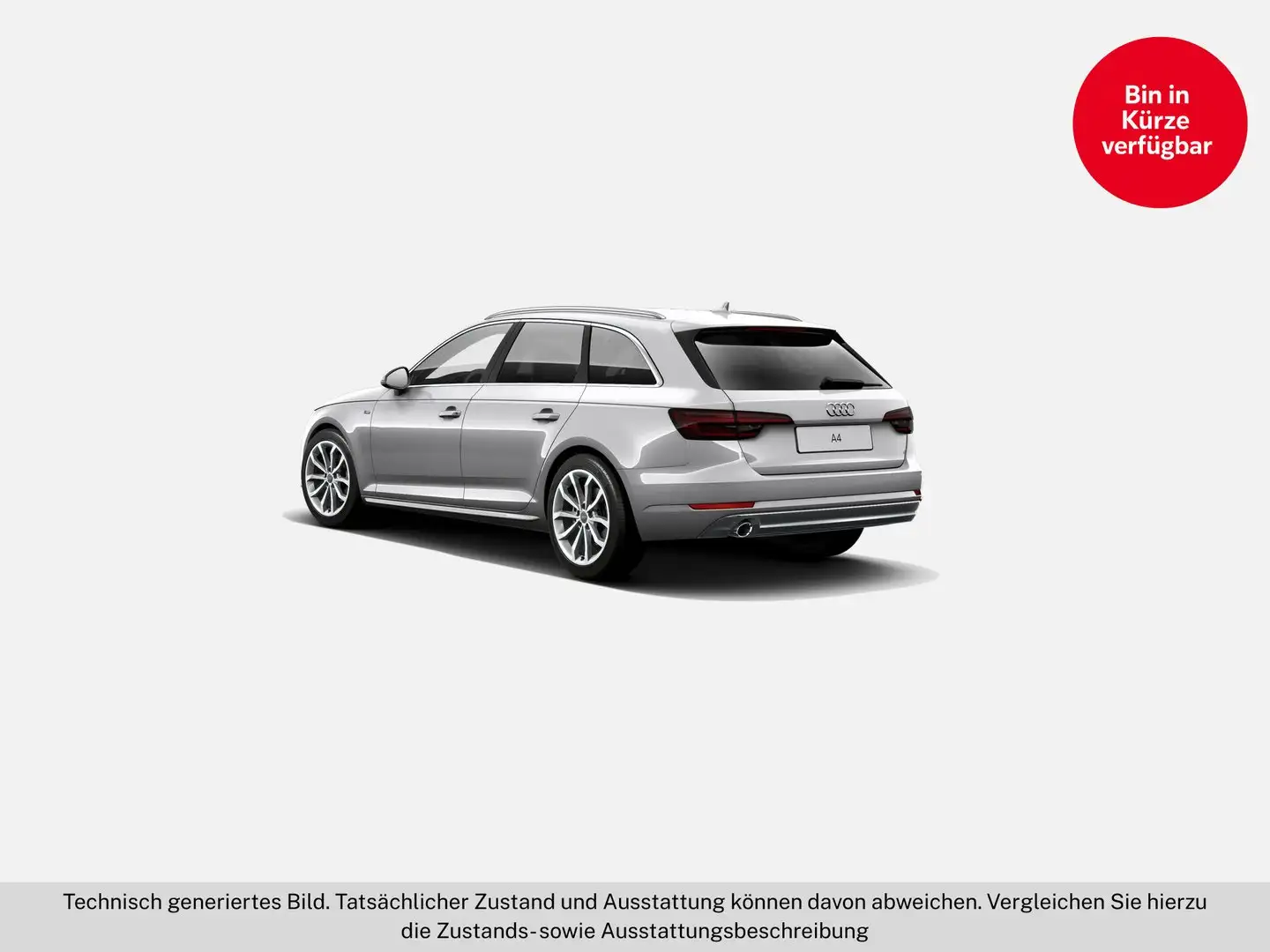 Audi A4 2.0 TDI Sport Silber - 2