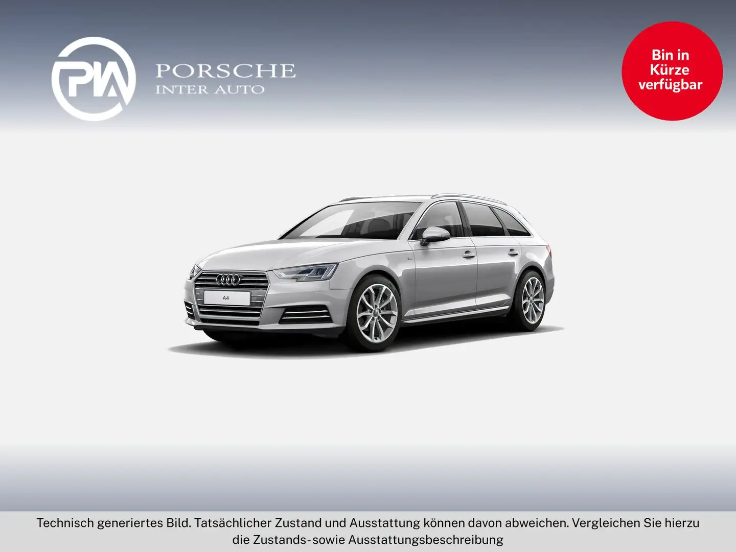 Audi A4 2.0 TDI Sport Silber - 1