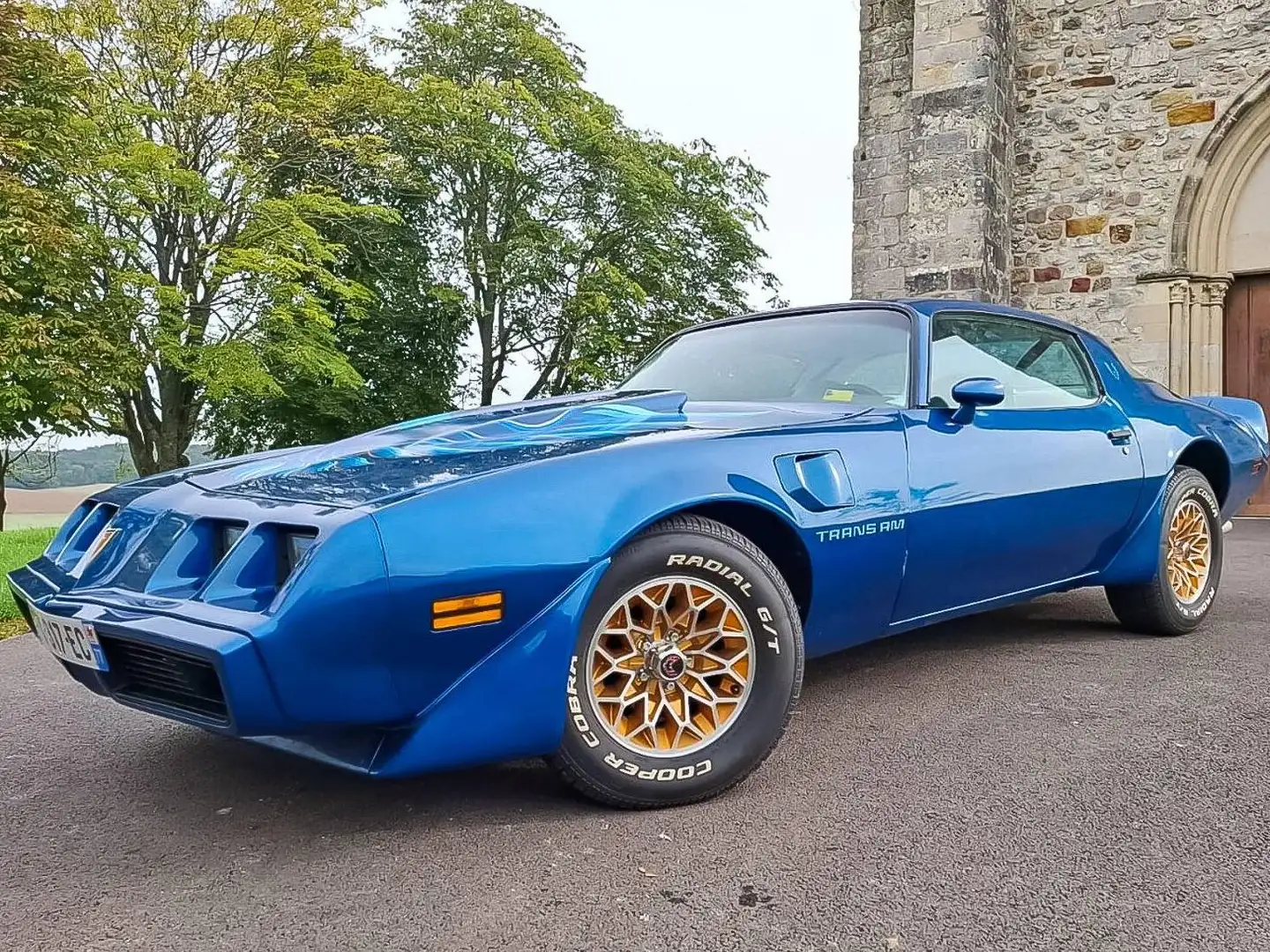 Pontiac Firebird Trans Am Blau - 2