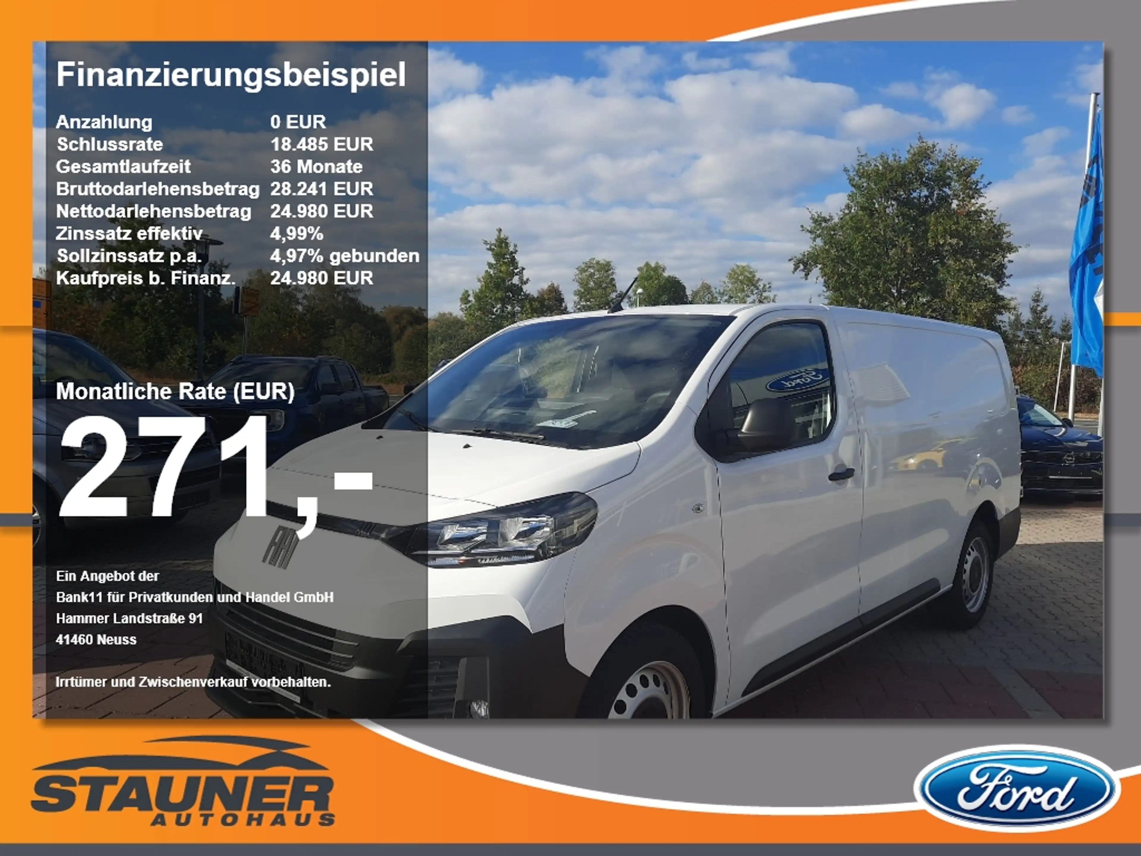 Fiat Scudo Kasten 2.0 BlueHDi L3 Navi Klima DAB