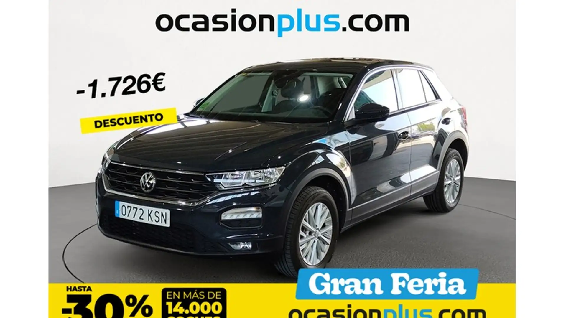 Volkswagen T-Roc 1.0 TSI Edition Gris - 1