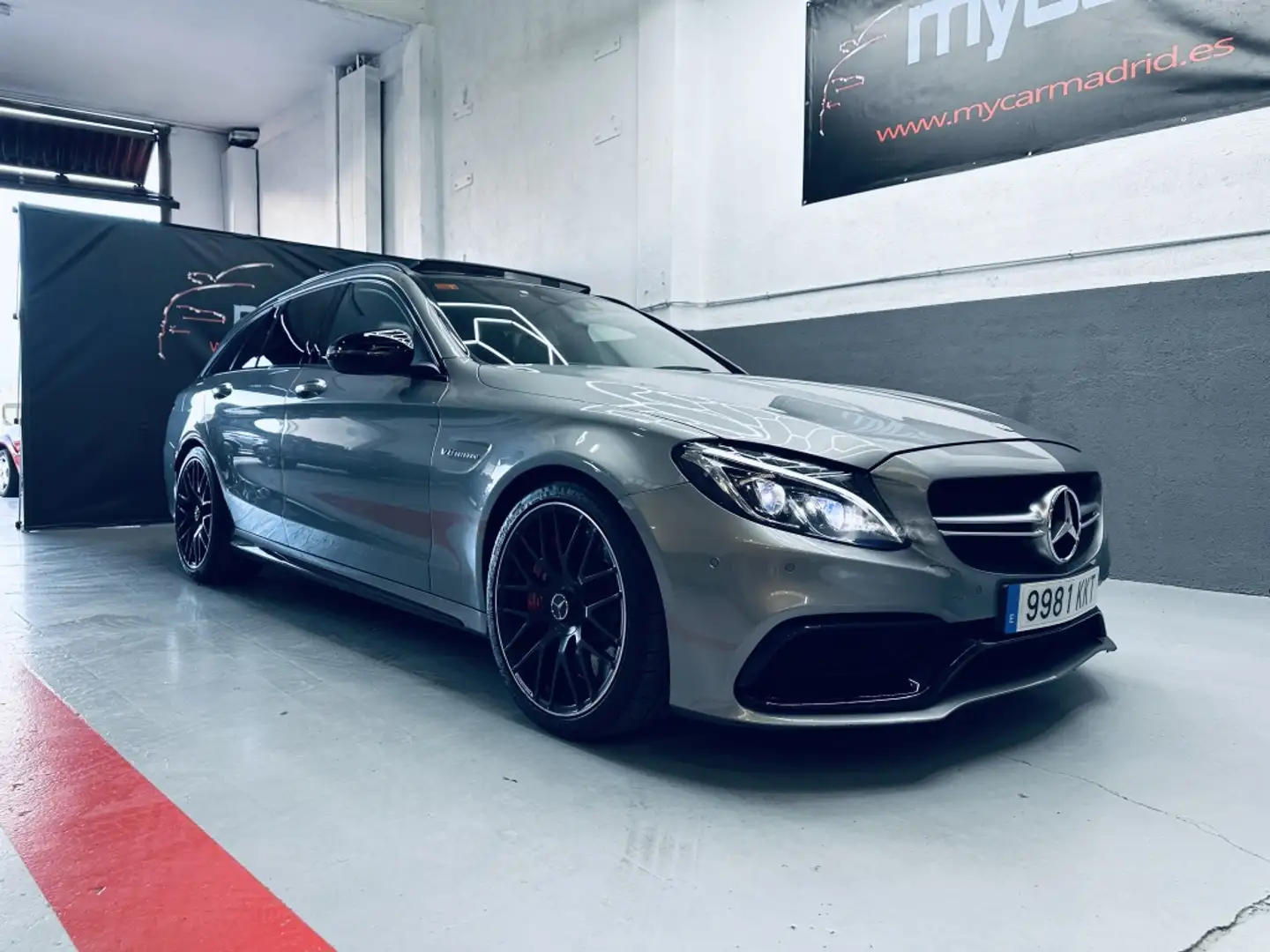 Mercedes-Benz C 63 AMG Estate S 7G Plus Gris - 2
