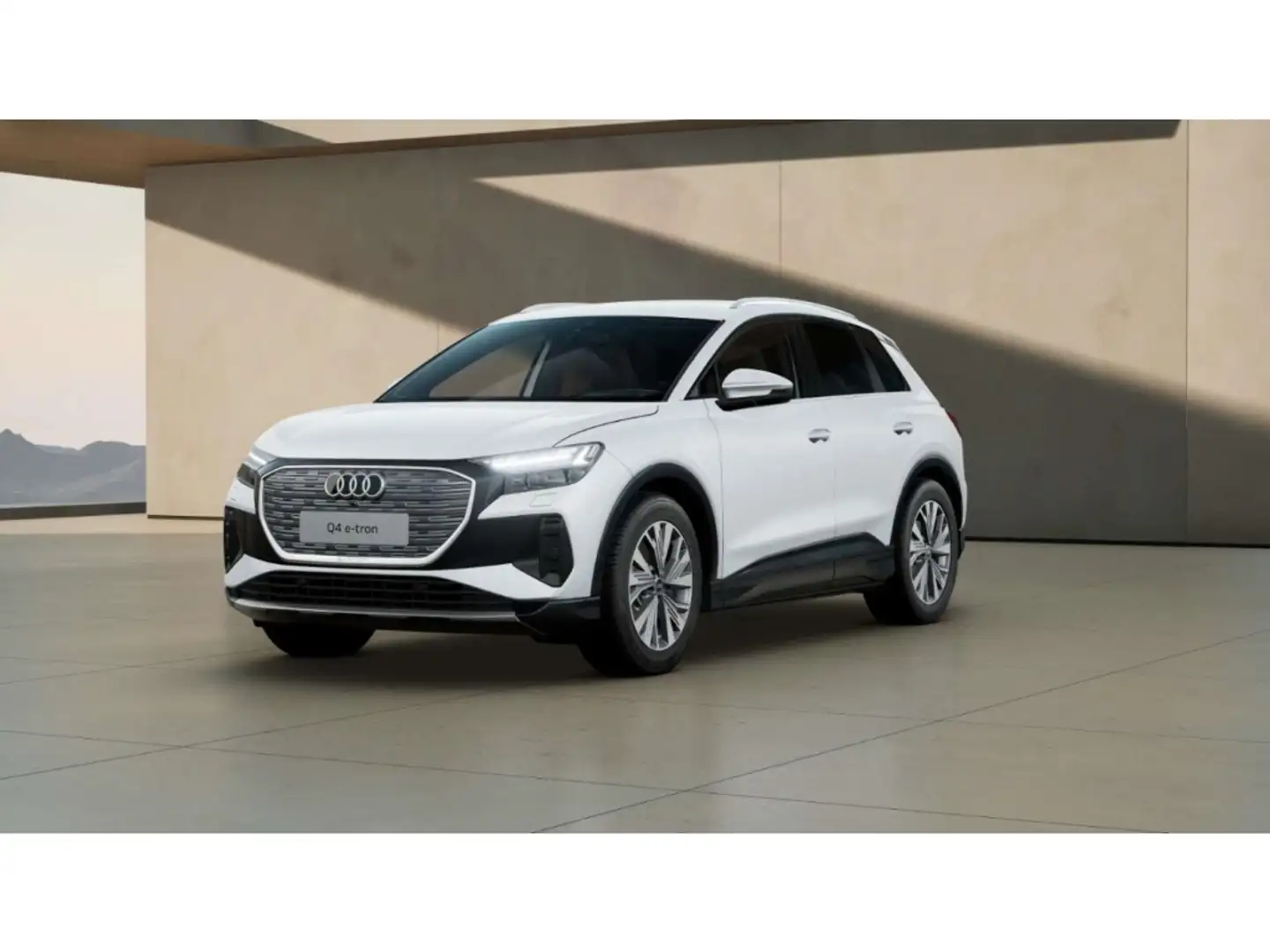 Audi Q4 e-tron 45 advanced AHK/HUD/Matrix/W-Pumpe Weiß - 2