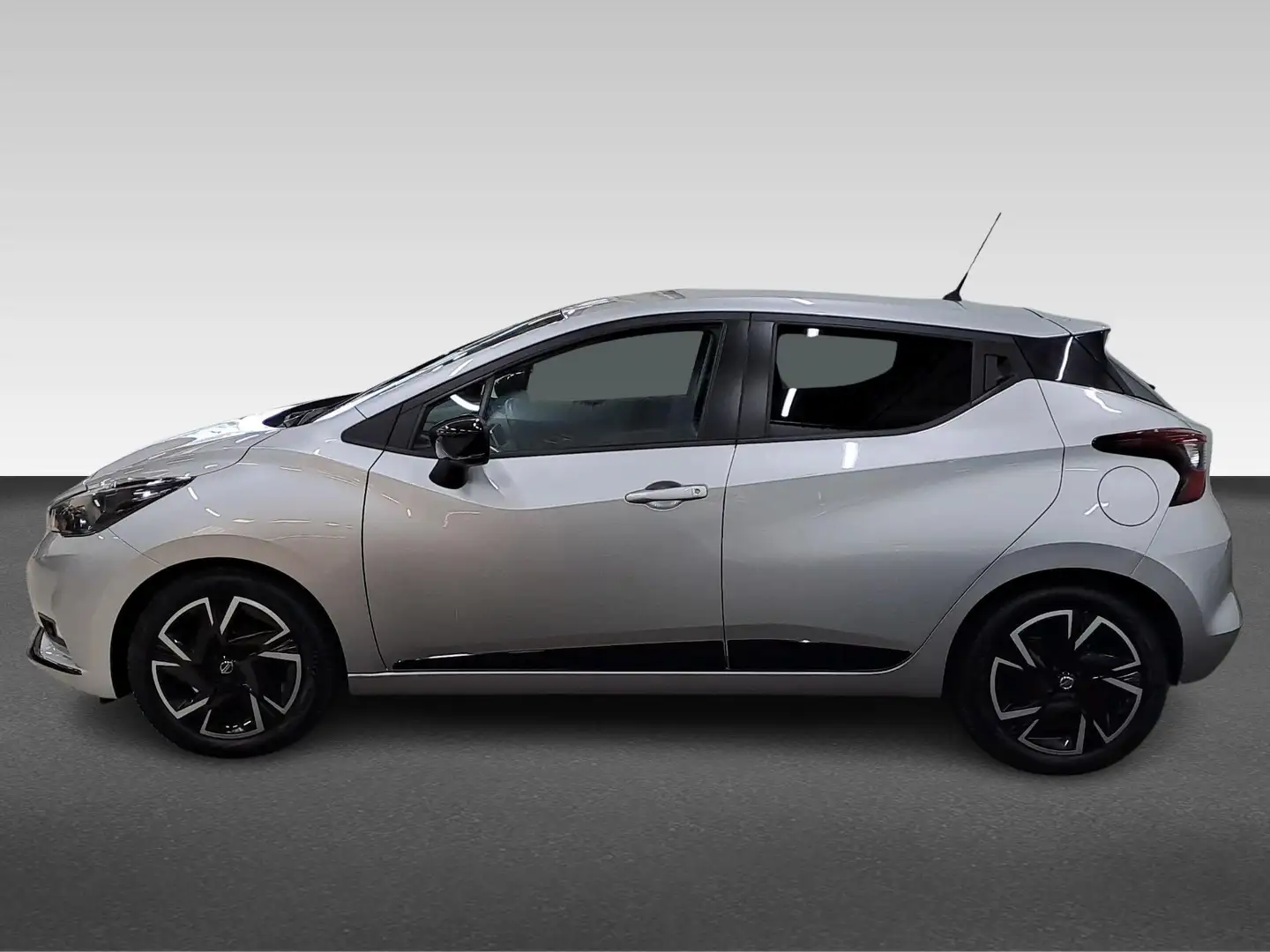 Nissan Micra 1.0 IG-T 92PK N-DESIGN NAVI TEL PDC CRUISE NAP Grijs - 2