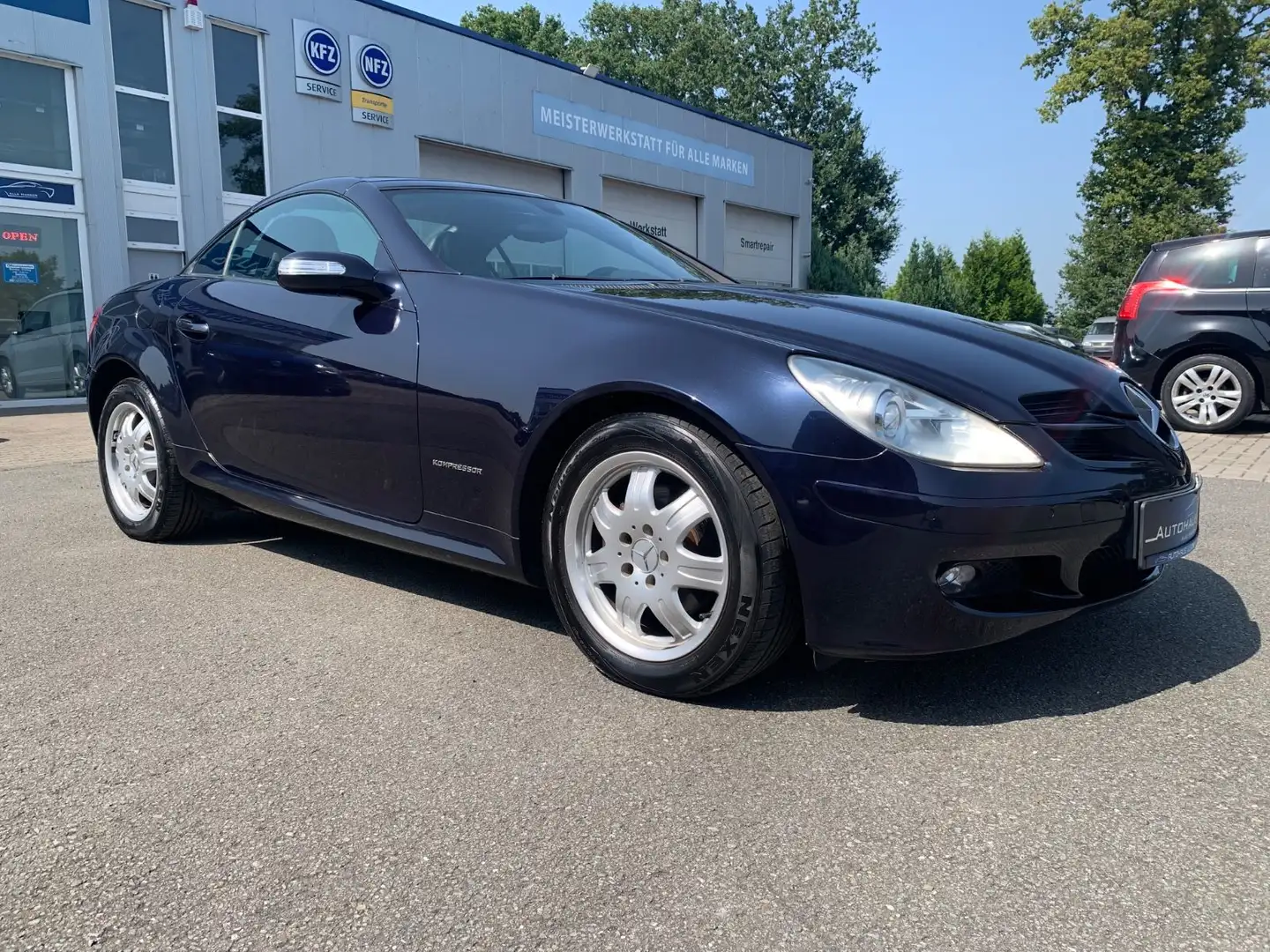 Mercedes-Benz SLK 200 /1.8/Automatik/Leder/TÜV NEU Blau - 2