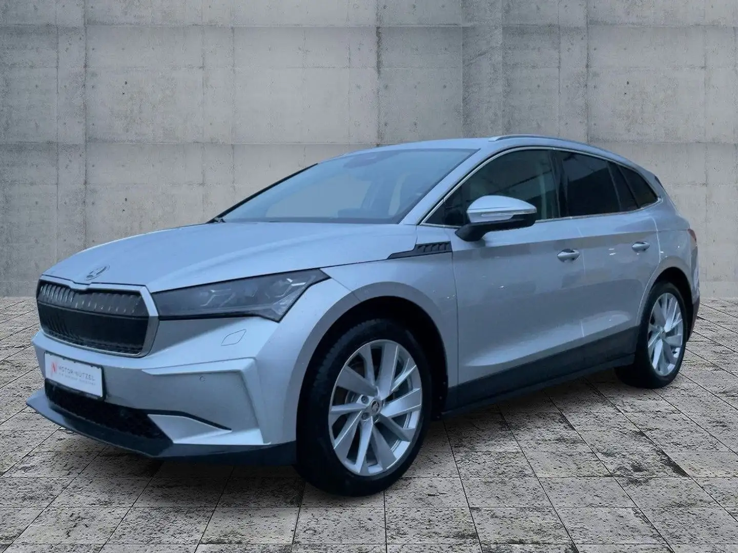 Skoda Enyaq iV 60 LODGE 5JG+LED+NAV+SHZ+RFK+DAB+STDHZG Silber - 2