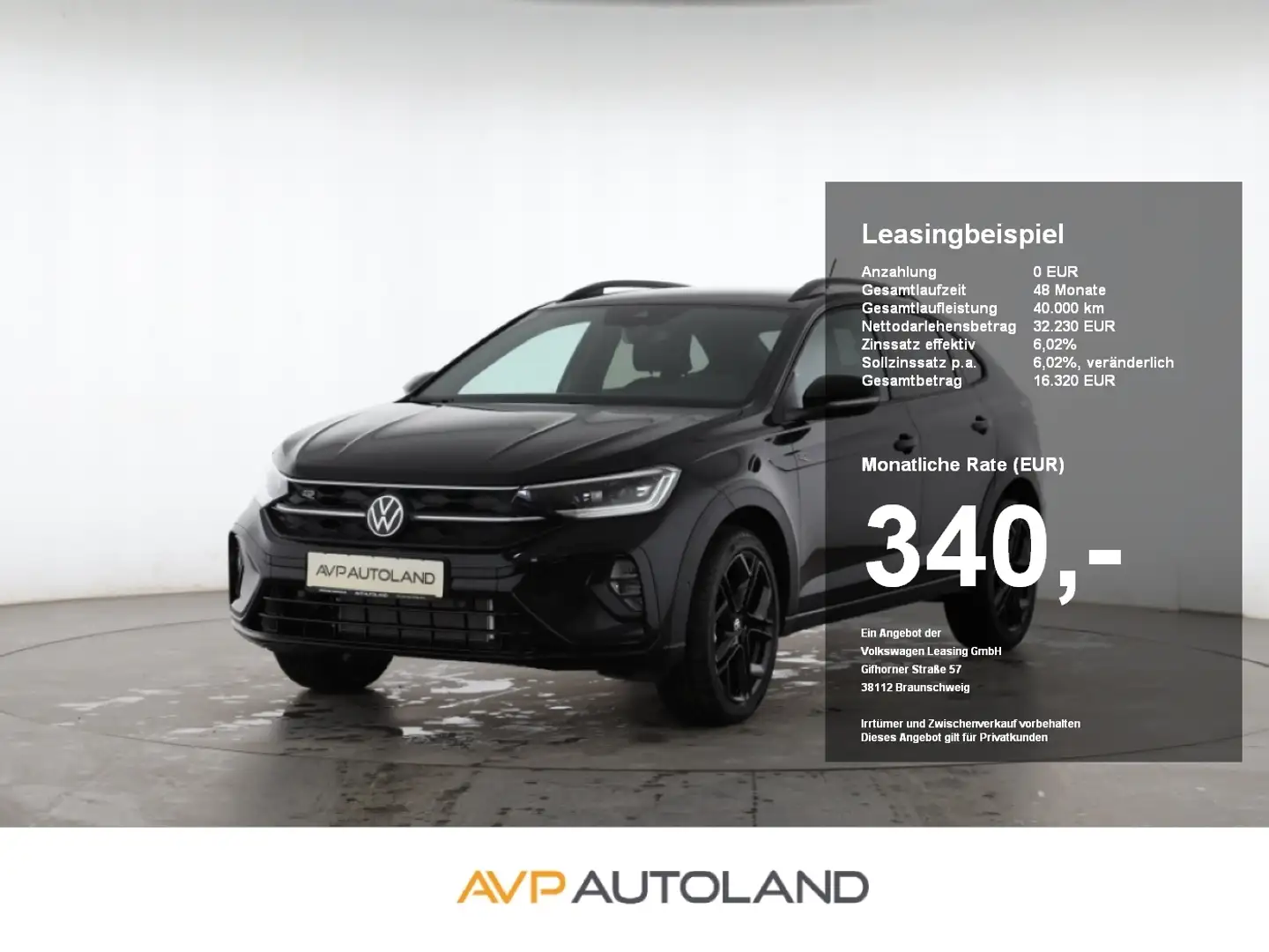 Volkswagen Taigo 1.5 TSI DSG R-Line BLACK STYLE | AHK | Zwart - 1
