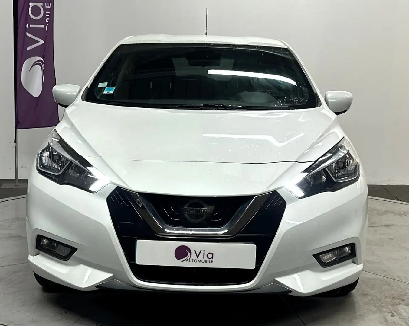 Nissan Micra IG-T 90 N-Connecta Blanc - 2