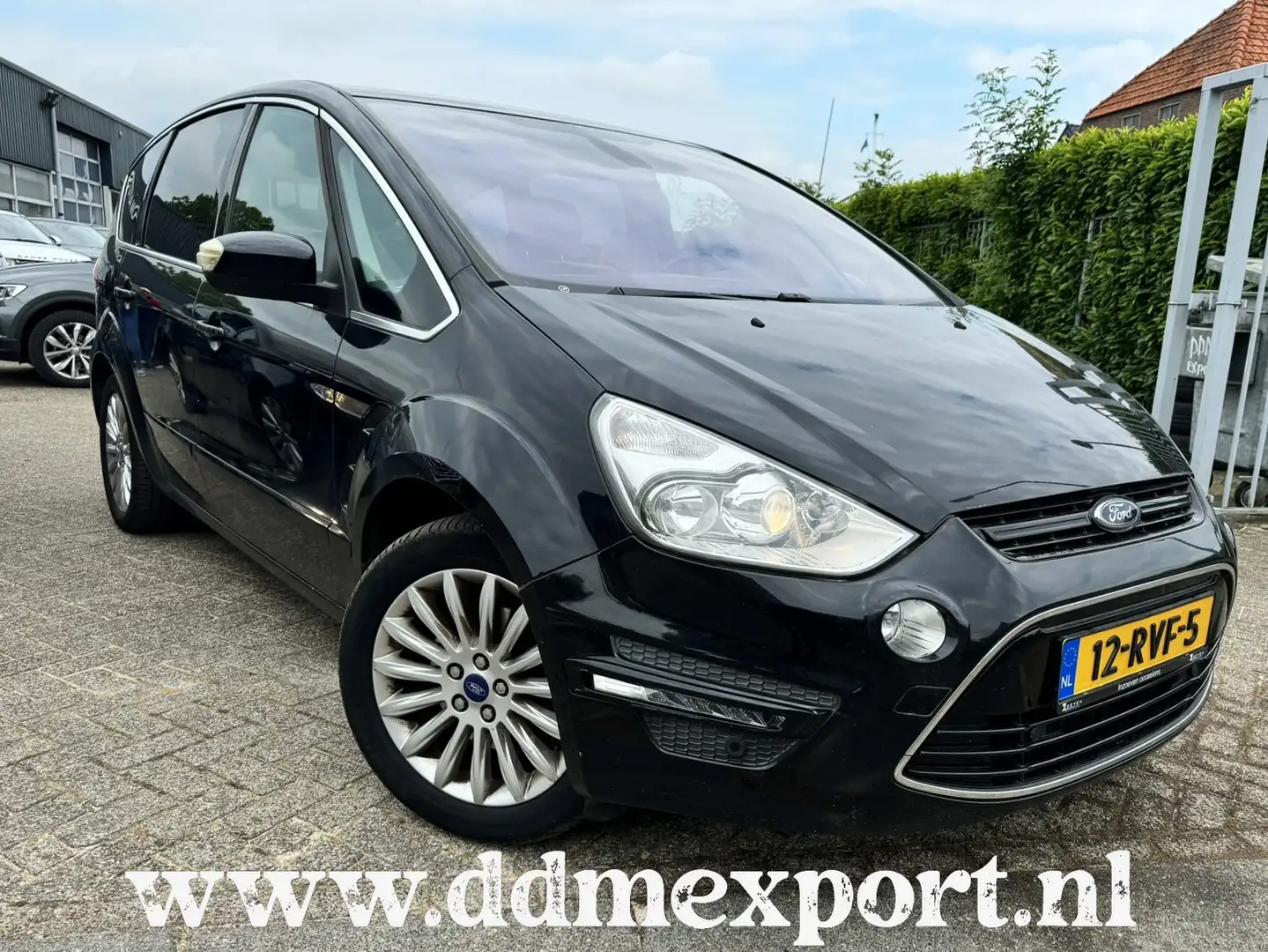 Ford S-Max 1.6 EcoBoost 161pk Titanium 7P Navi/Cruise/Stoelve Zwart - 1