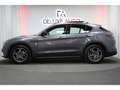 Alfa Romeo Stelvio 2.2 D 160 Sprint BVA (2) Gris - thumbnail 4