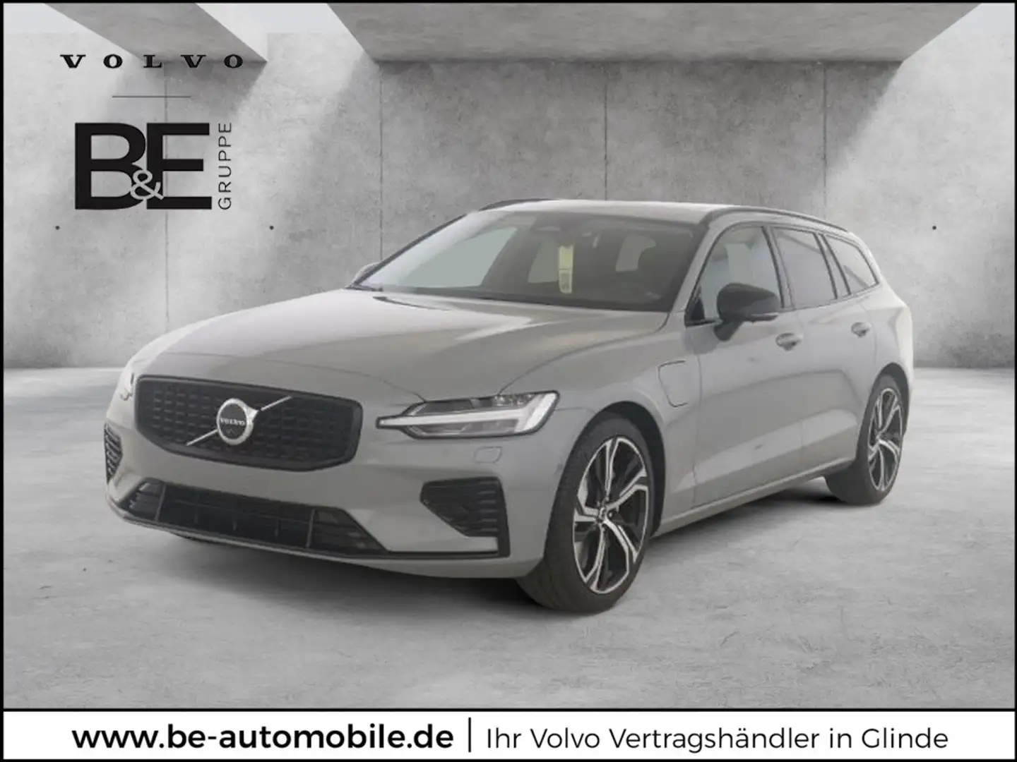 Volvo V60 T6 Plus Dark Recharge Plug-In Hybrid AWD Gris - 1