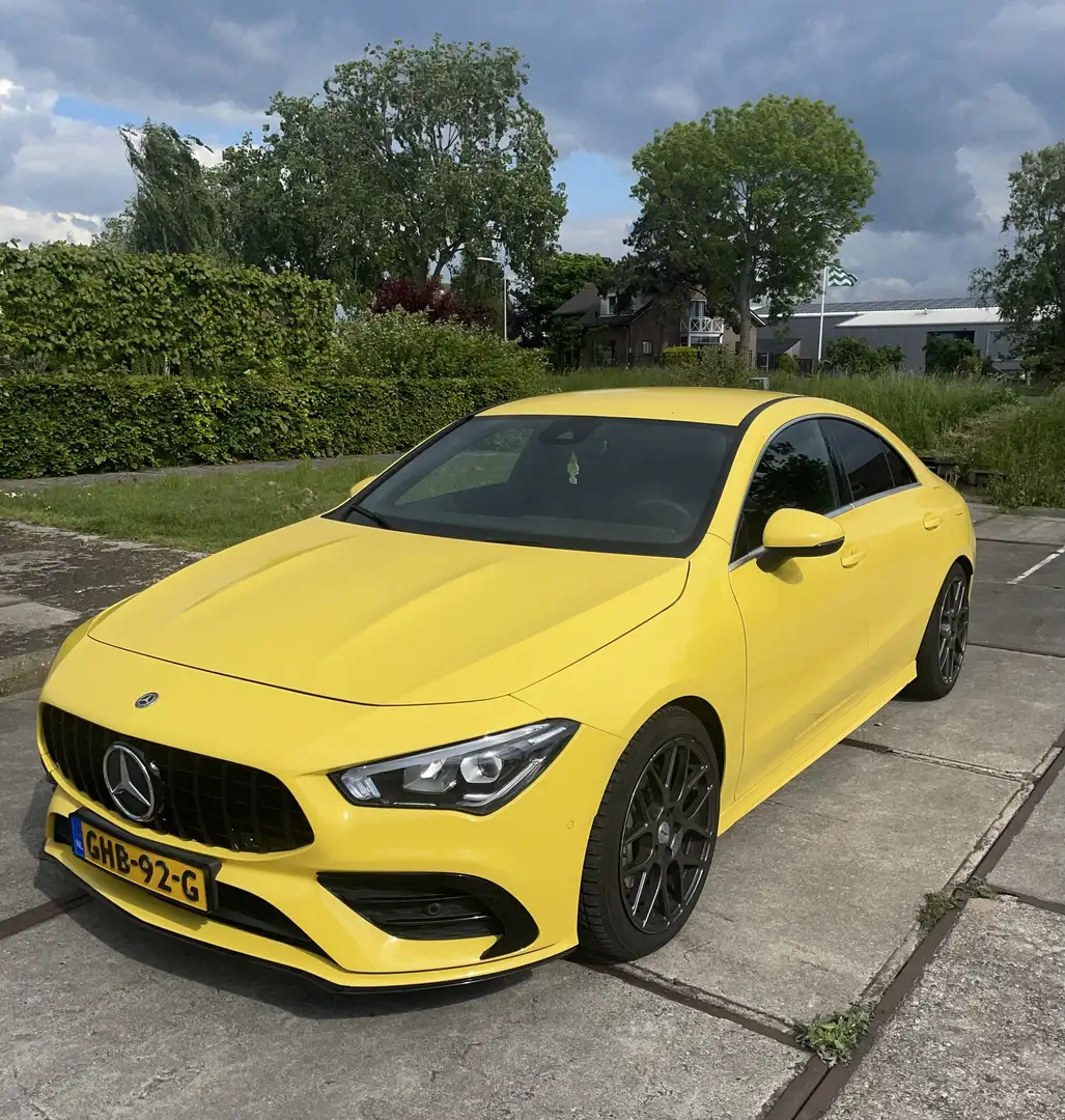 Mercedes-Benz CLA 35 AMG 4M Prem.Pl. Geel - 2