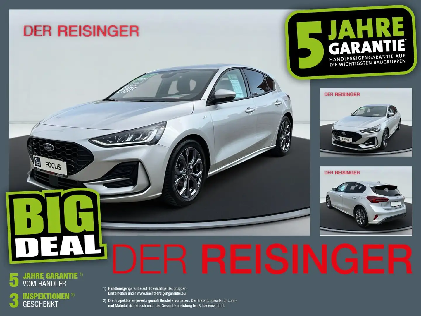 Ford Focus ST-Line Silber - 1