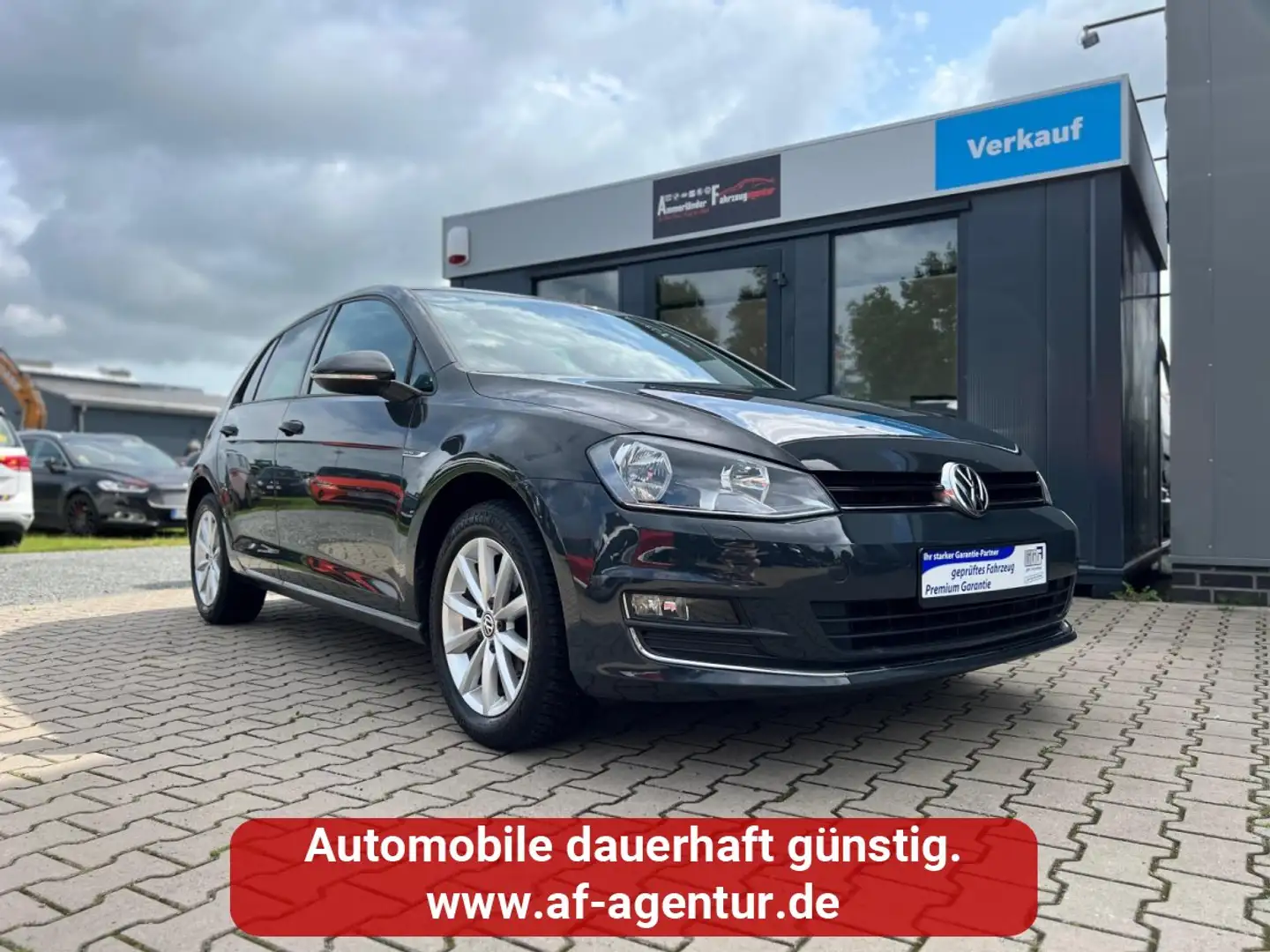 Volkswagen Golf VII 1.2 TSI BMT EU6 Lounge *SHZ-TEMPOMAT-ZV-ALUFEL Grigio - 1