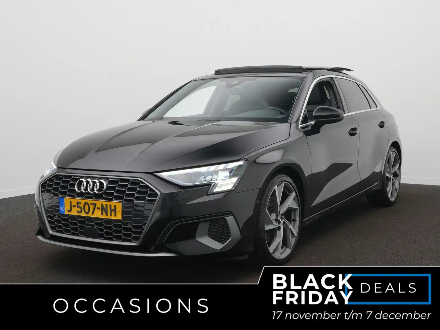 Audi A3 Sportback 35 TFSI edition one S-Line | Pano-Dak | Negro - 1