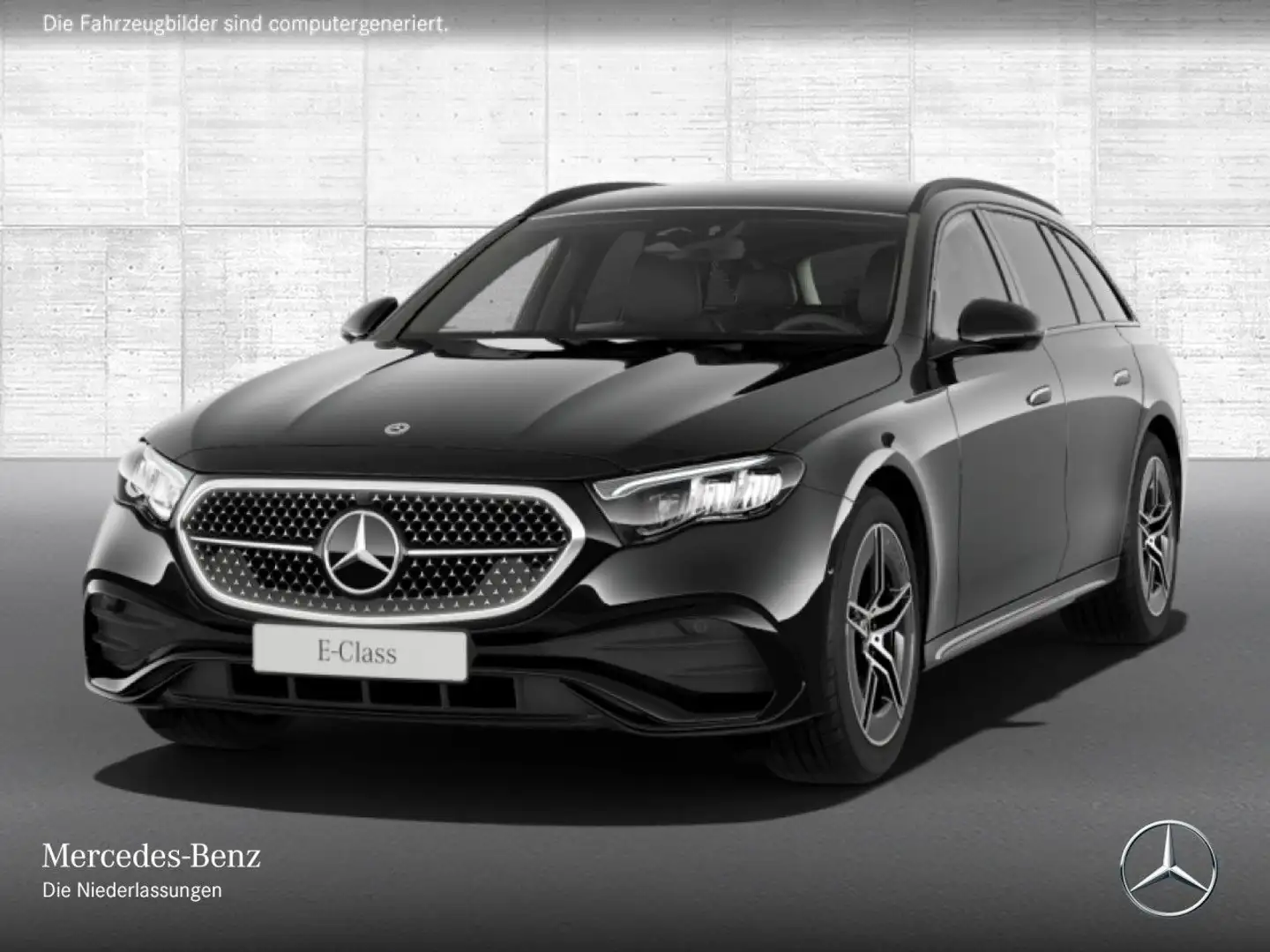 Mercedes-Benz E 200 T AMG Distr. LED Night Kamera Spurhalt-Ass Schwarz - 2