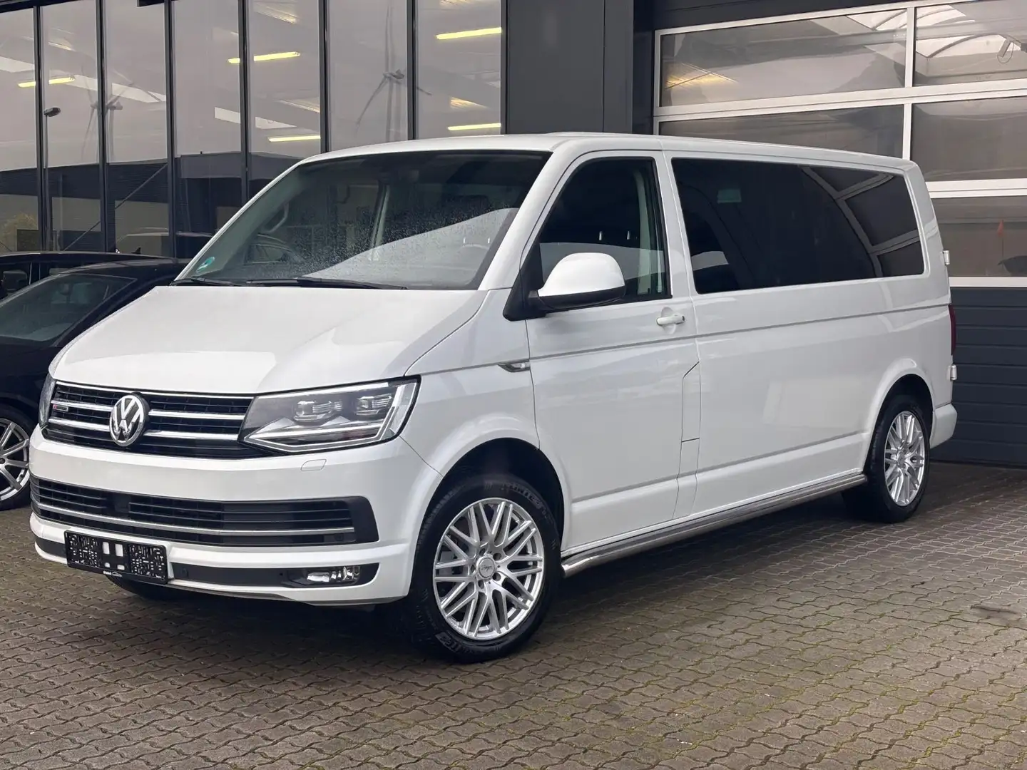 Volkswagen T6 Transporter T6 2,0 TDI DSG DC 4X4 lang ACC Leder Weiß - 1