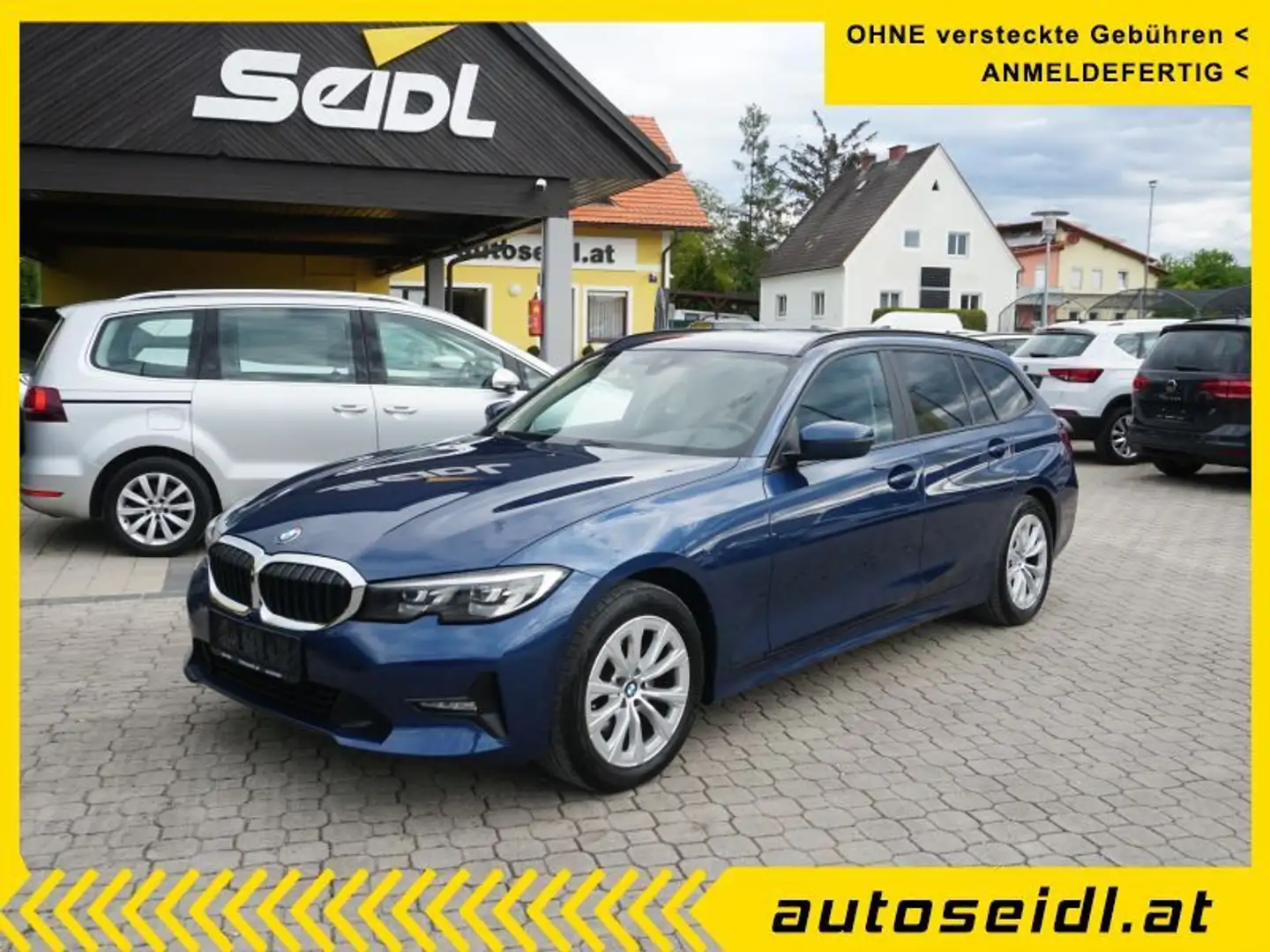 BMW 320 d xDrive Touring Aut. *NAVI+LED* Blau - 1